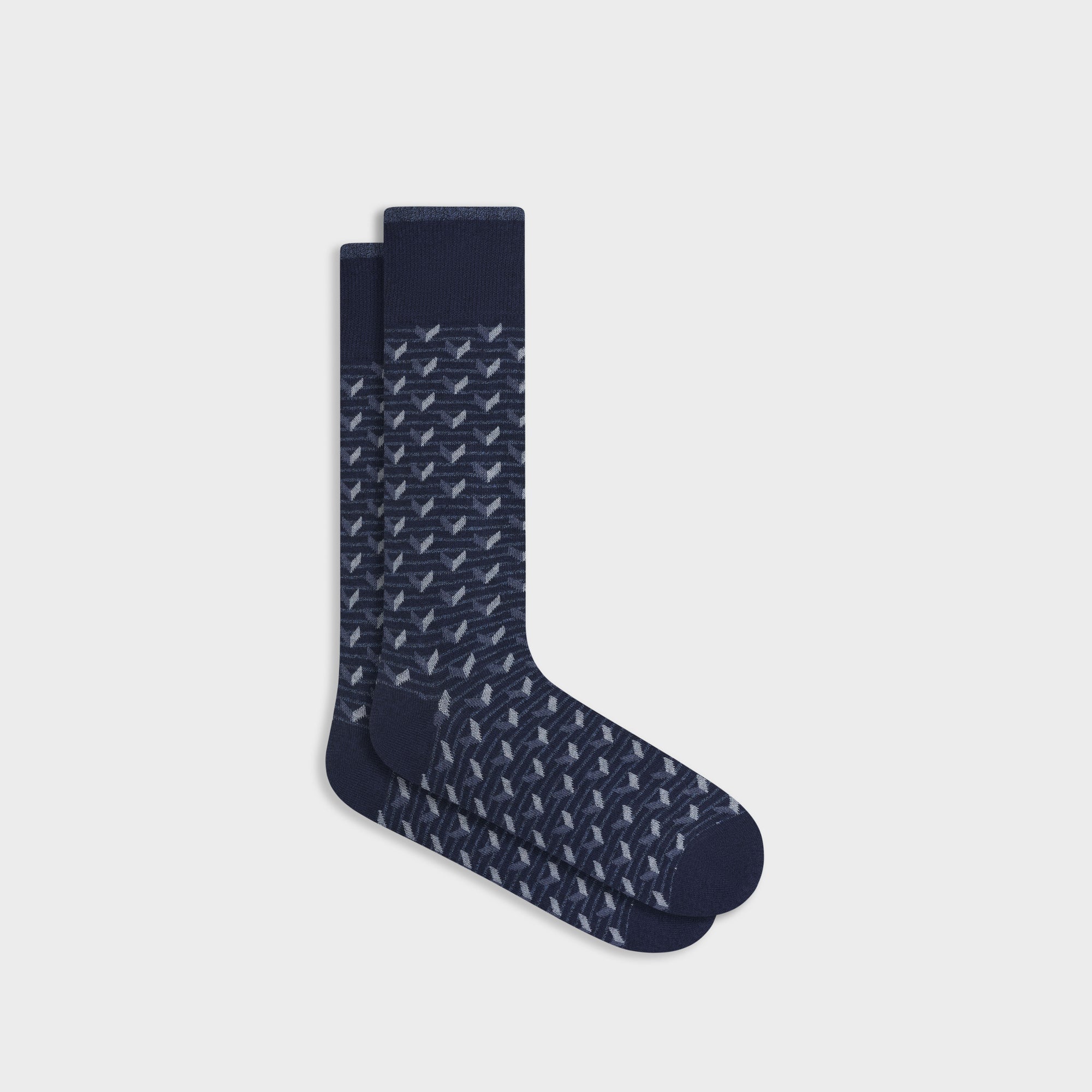 Chevron Mid-Calf Socks