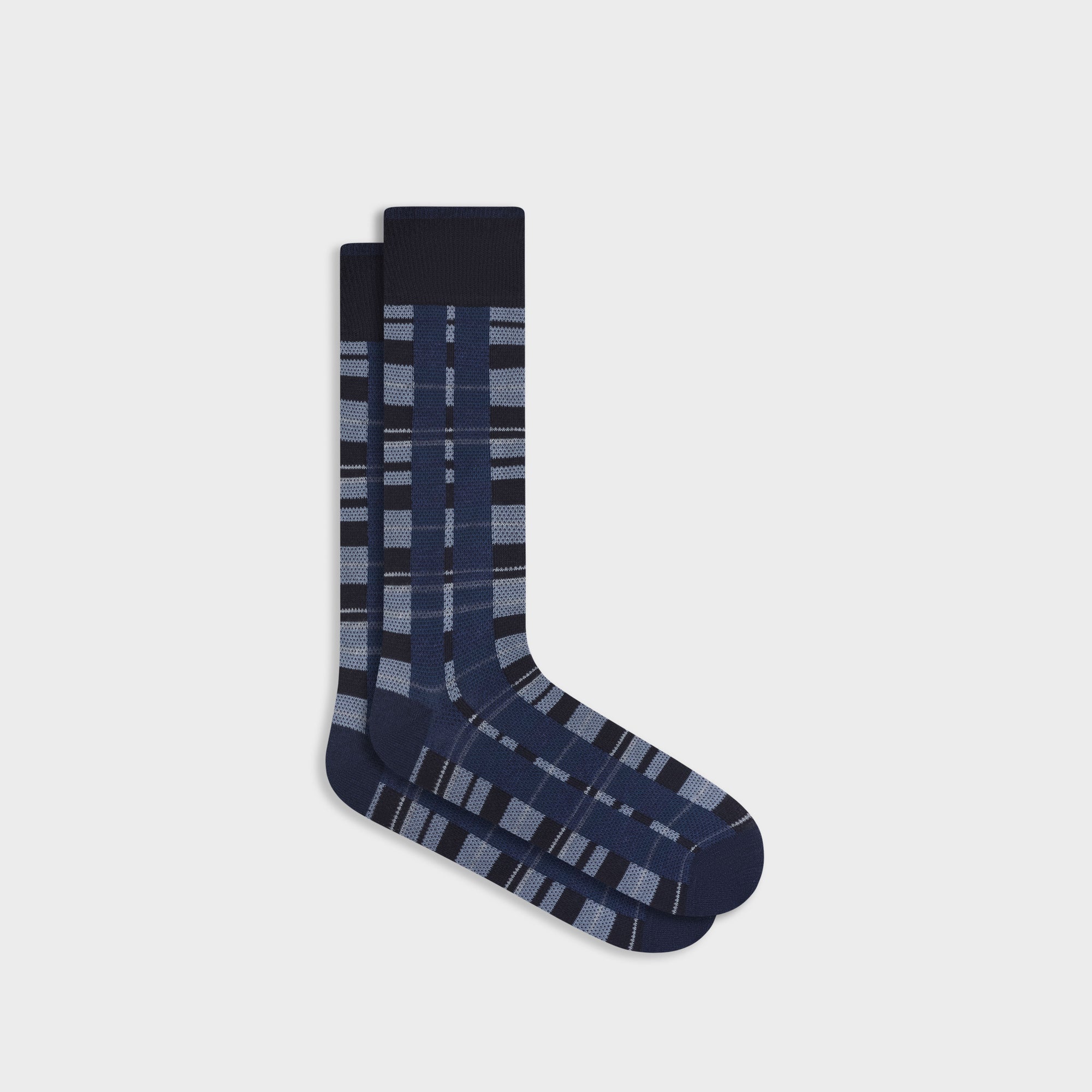 Plaid Mid-Calf Socks