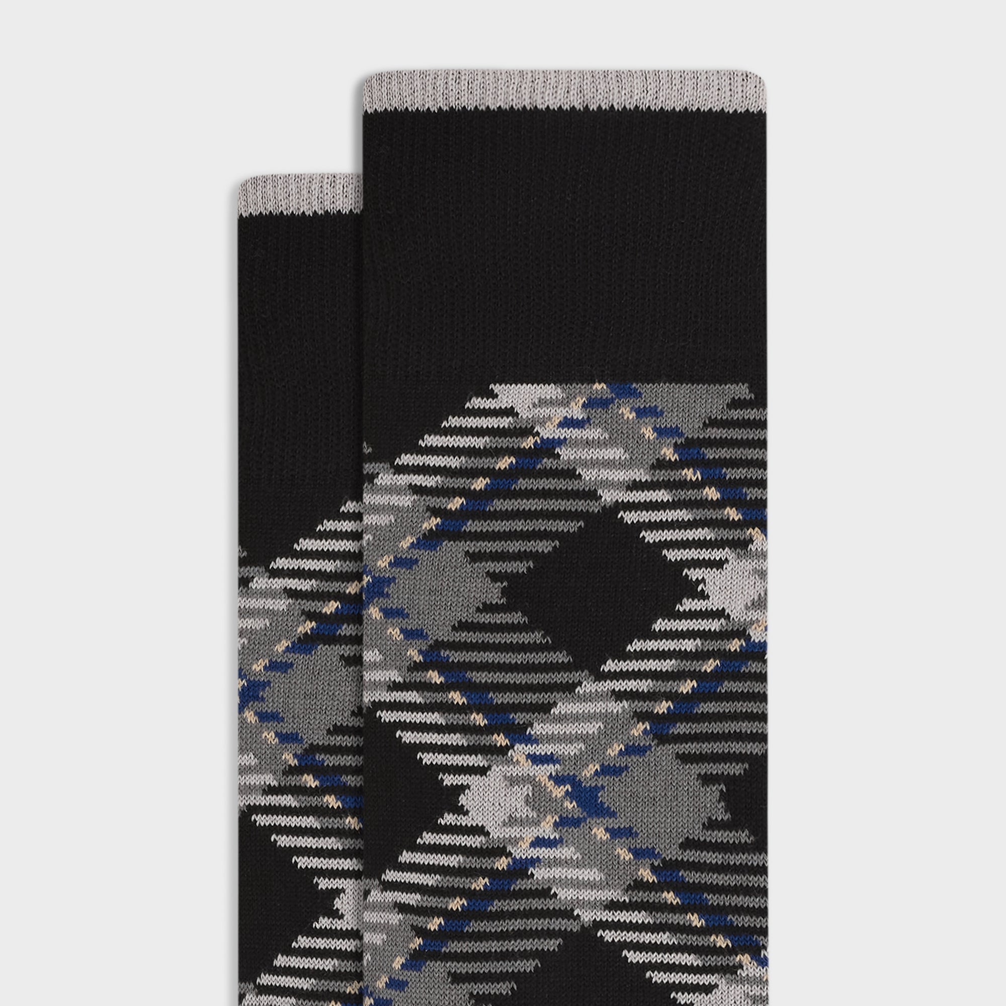 Argyle Mid-Calf Socks