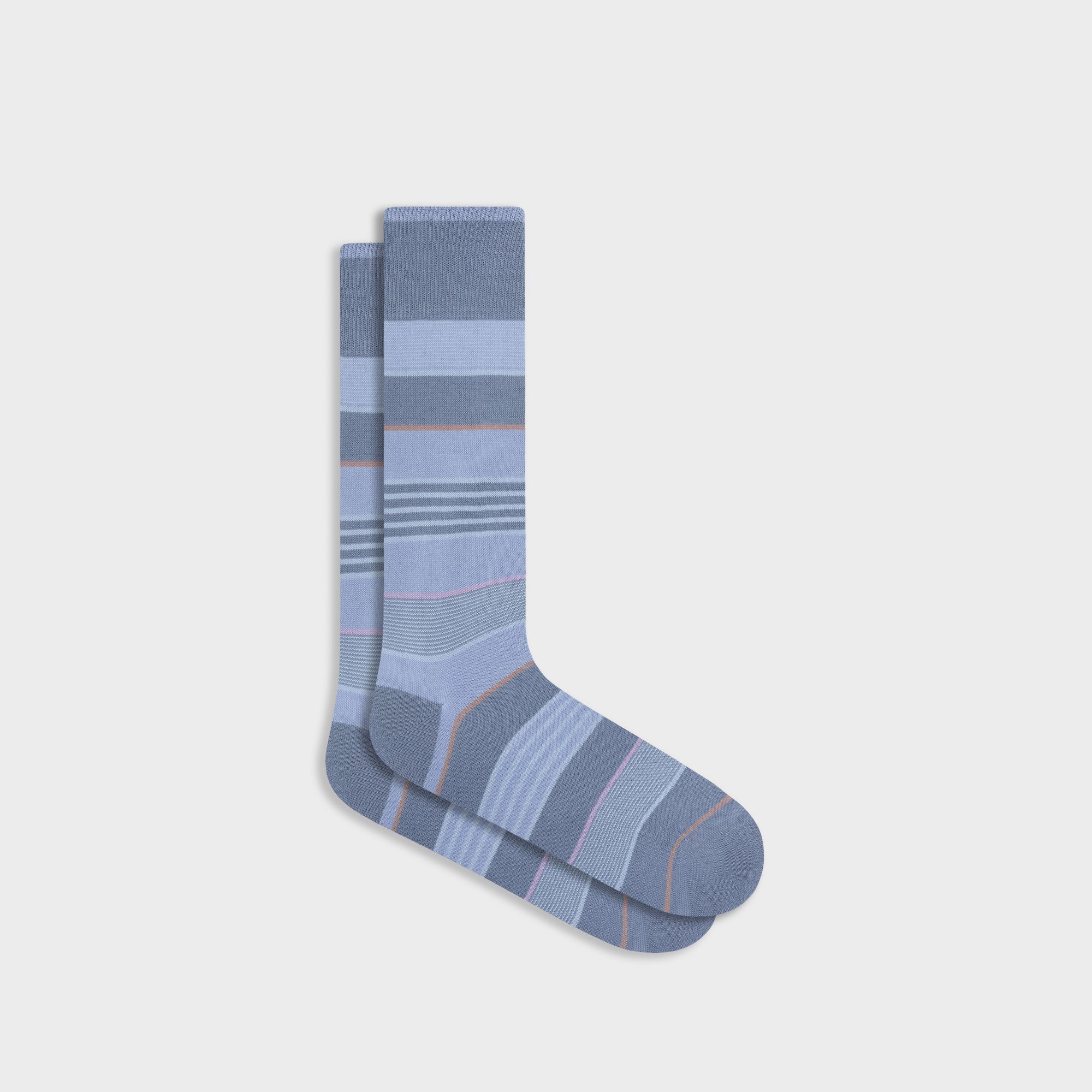 Striped Mid-Calf Socks