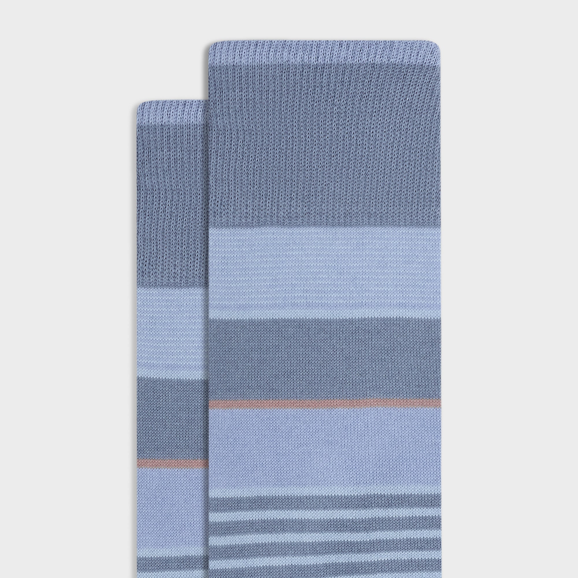 Striped Mid-Calf Socks