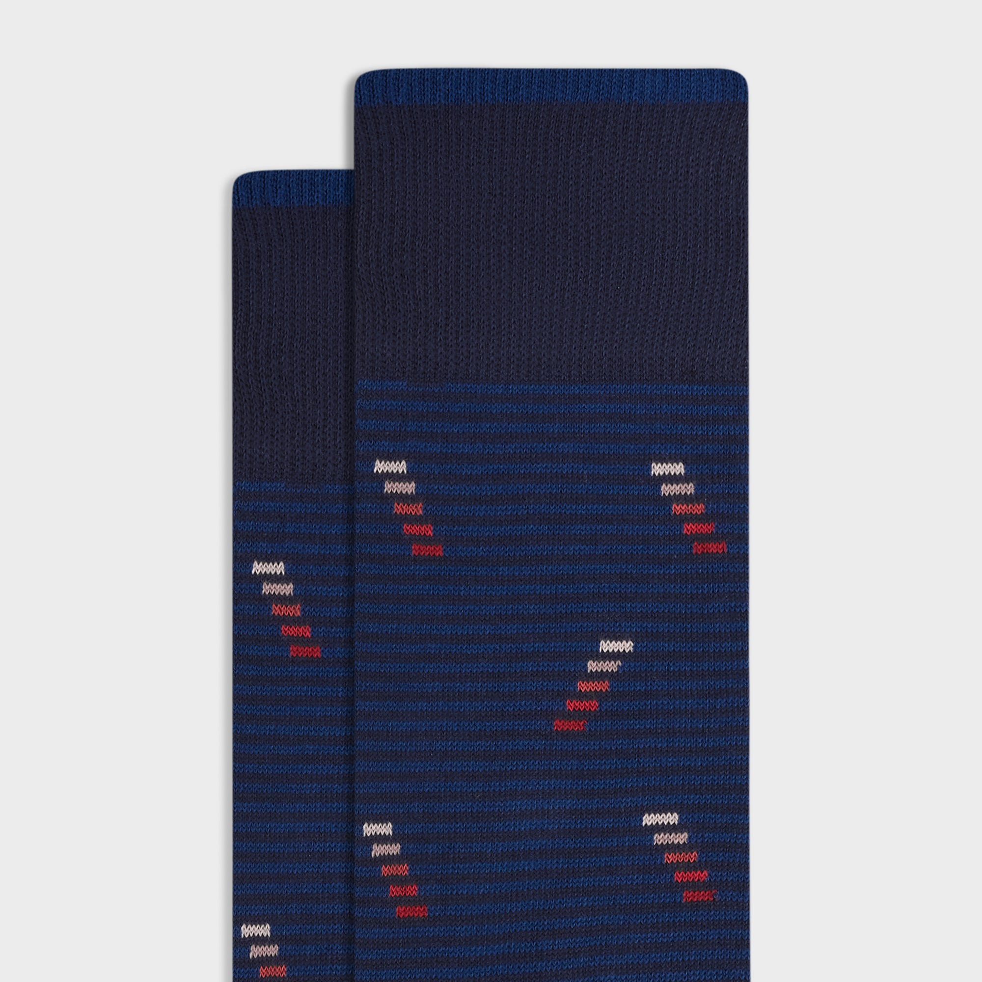 Geometric Mid-Calf Socks