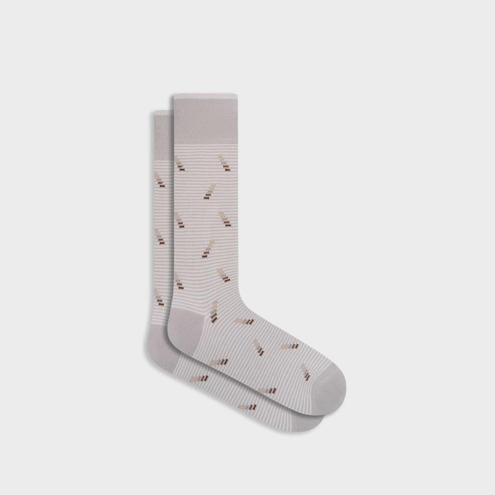 Geometric Mid-Calf Socks