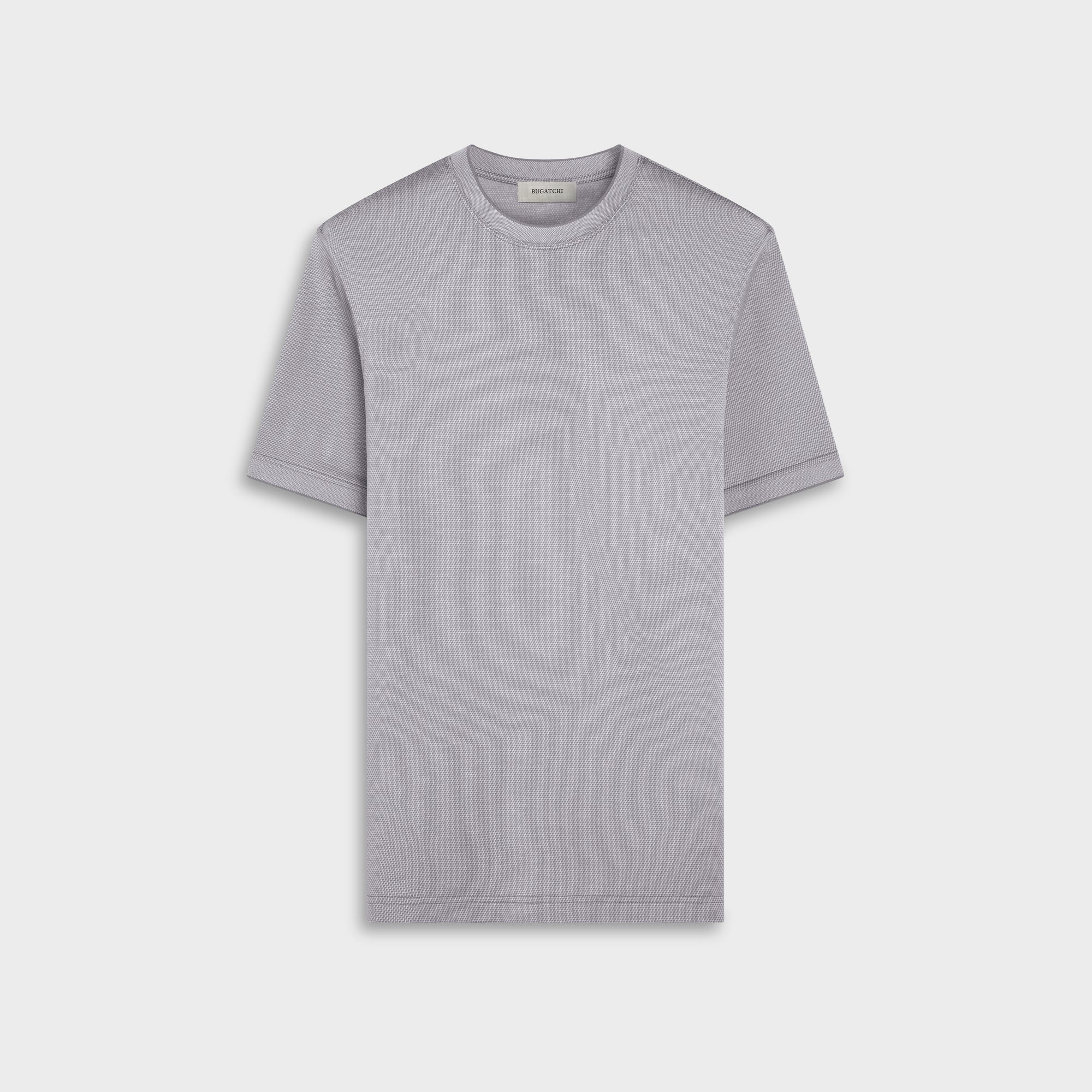 Micro Geometric Jacquard T-Shirt
