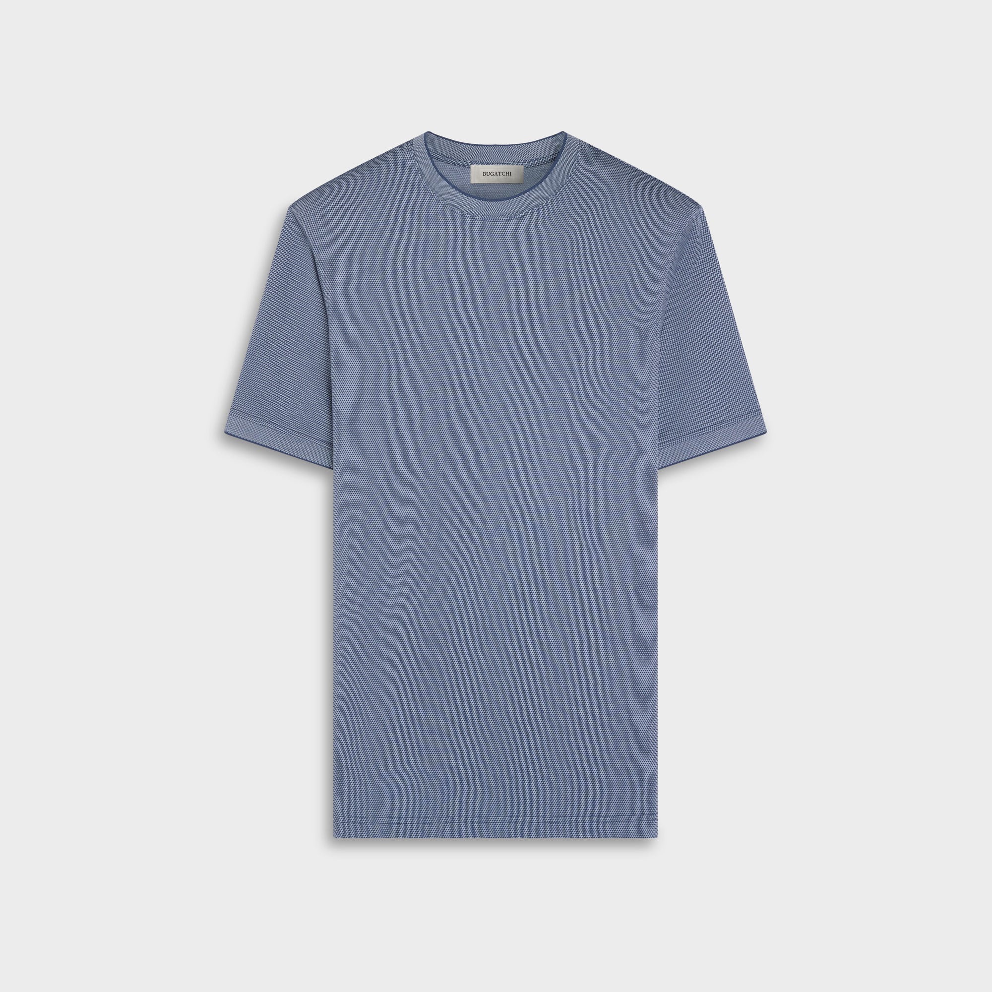 Micro Geometric Jacquard T-Shirt