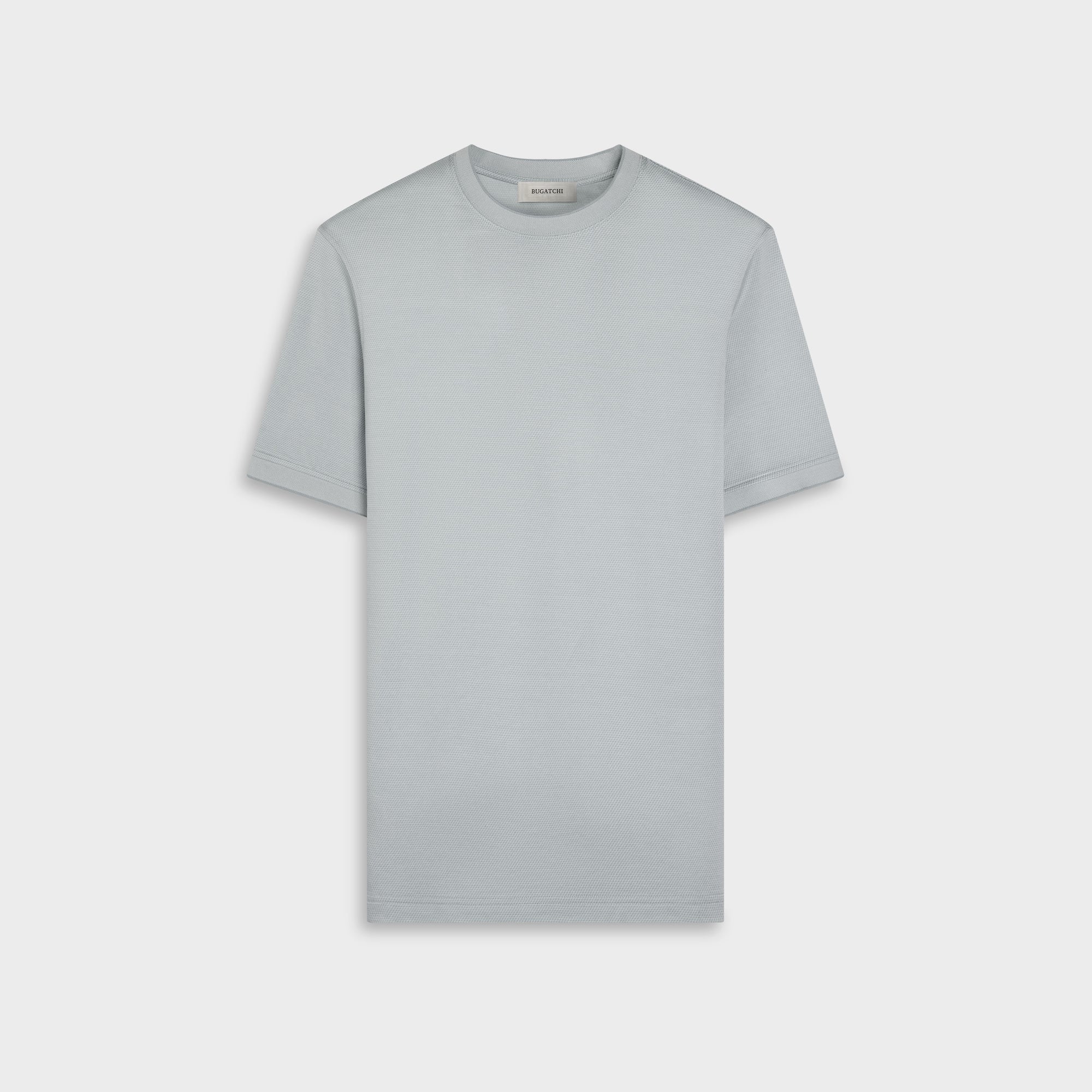 Micro Geometric Jacquard T-Shirt