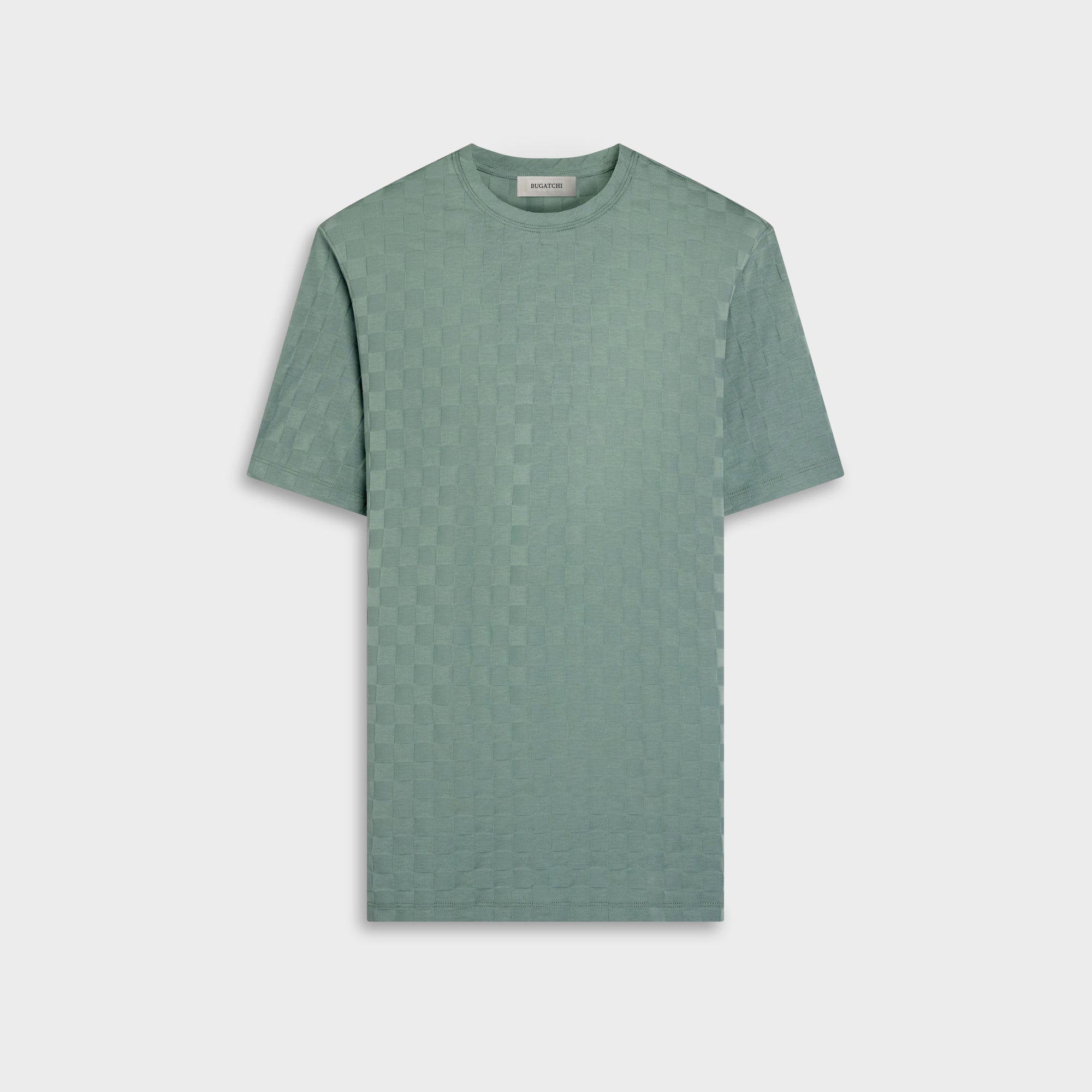 Checkboard Jacquard T-Shirt