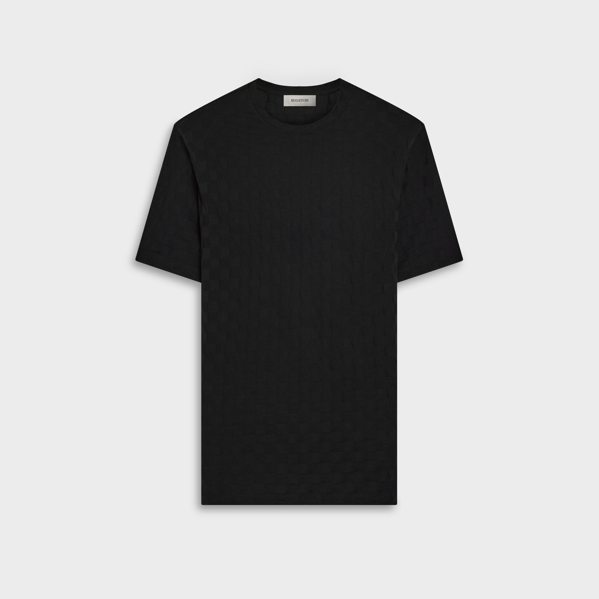 Checkboard Jacquard T-Shirt