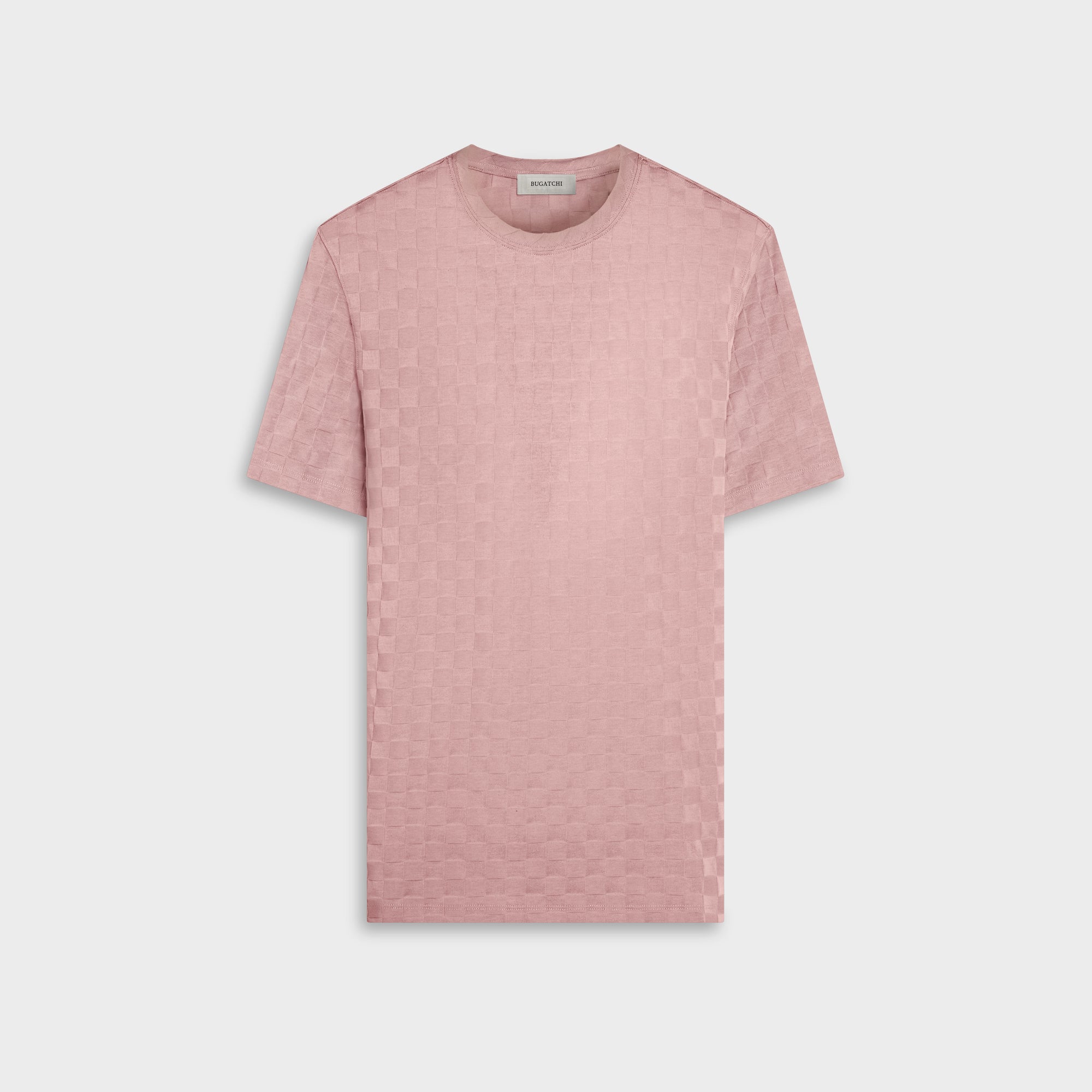 Checkboard Jacquard T-Shirt