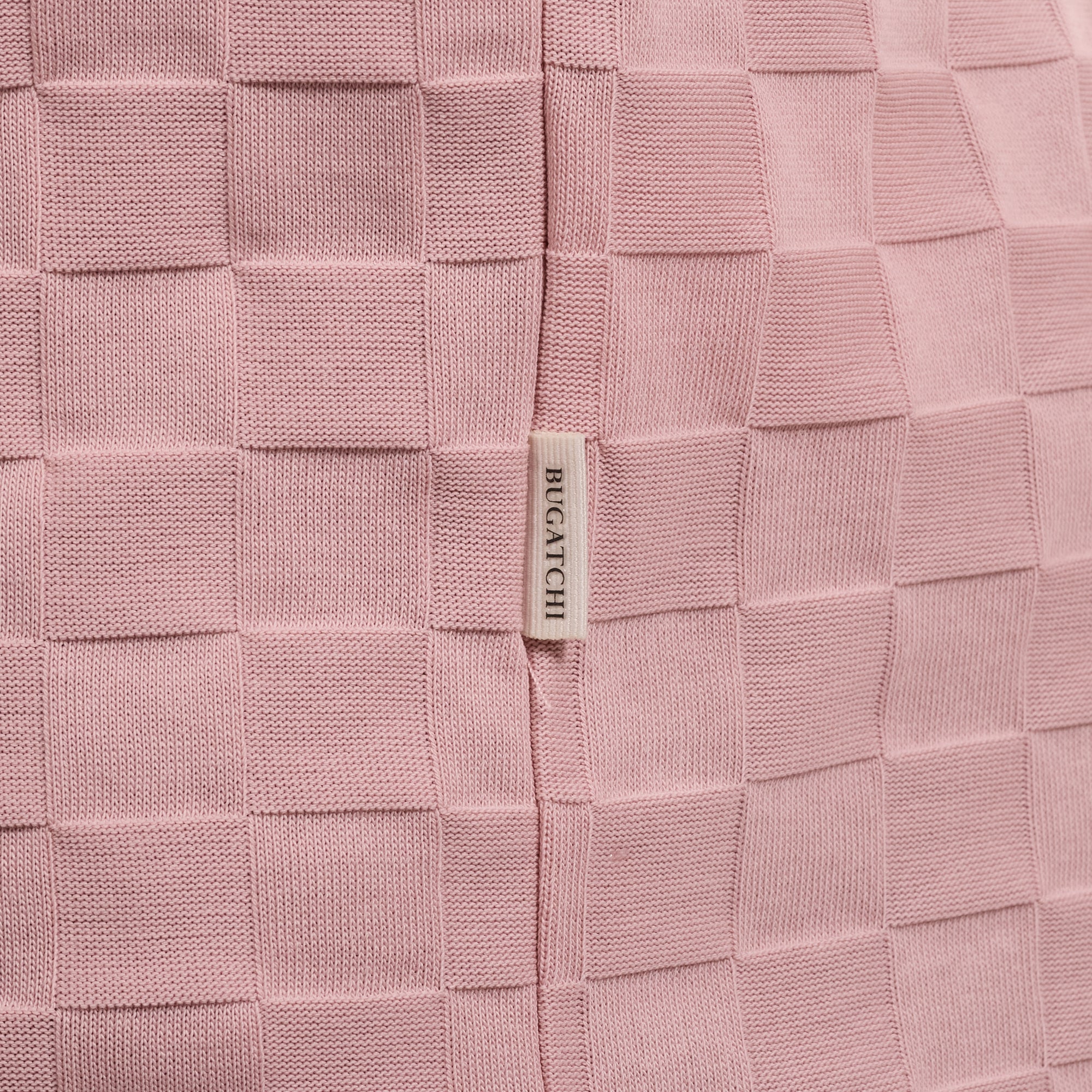 Checkboard Jacquard T-Shirt