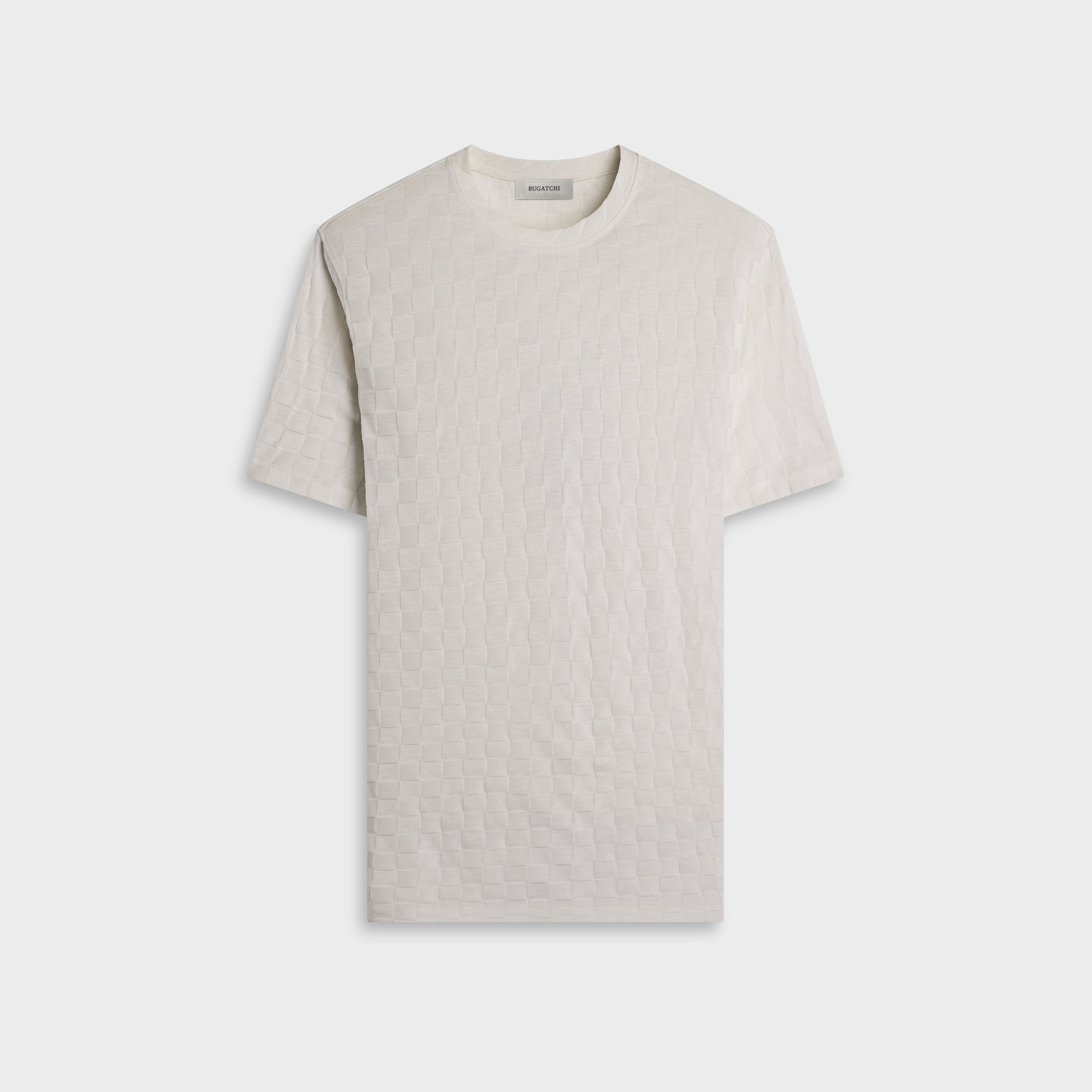 Checkboard Jacquard T-Shirt