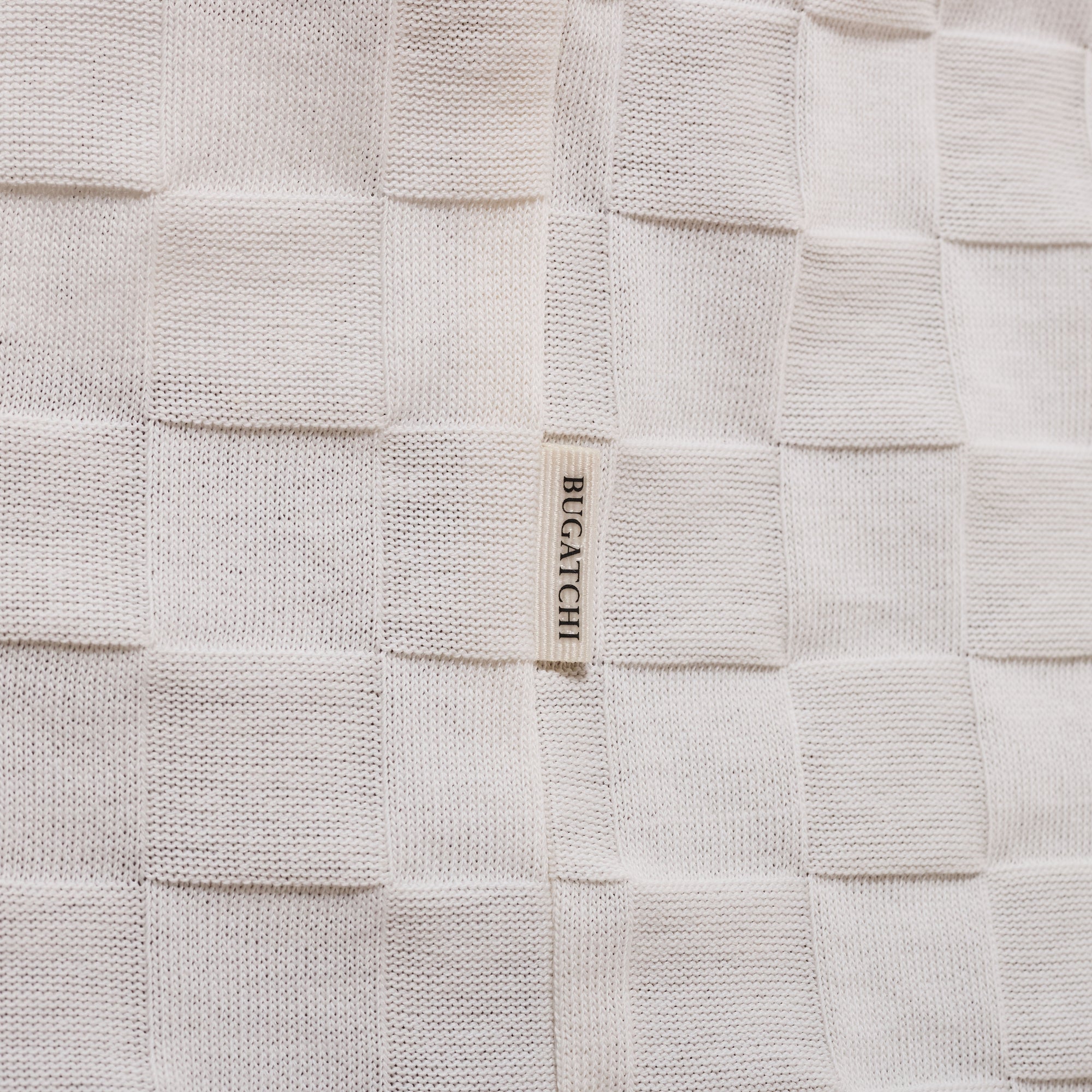 Checkboard Jacquard T-Shirt