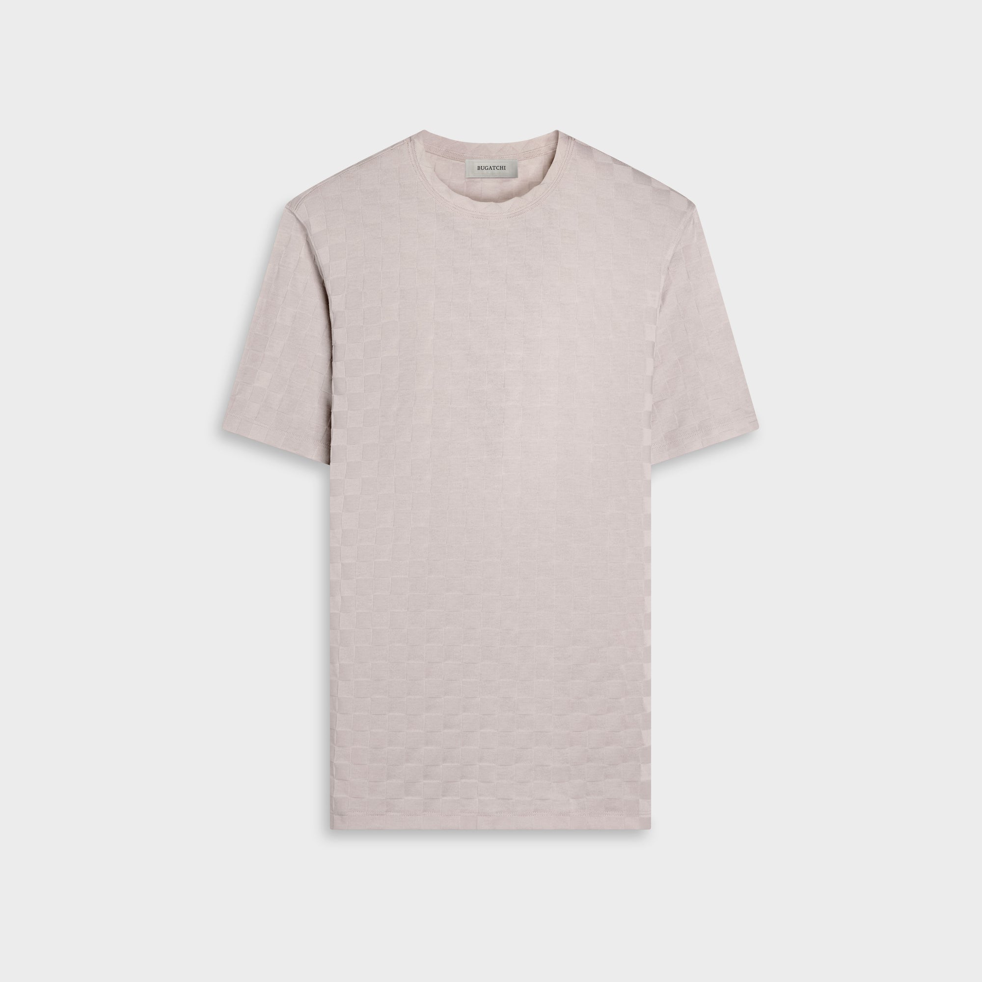 Checkboard Jacquard T-Shirt