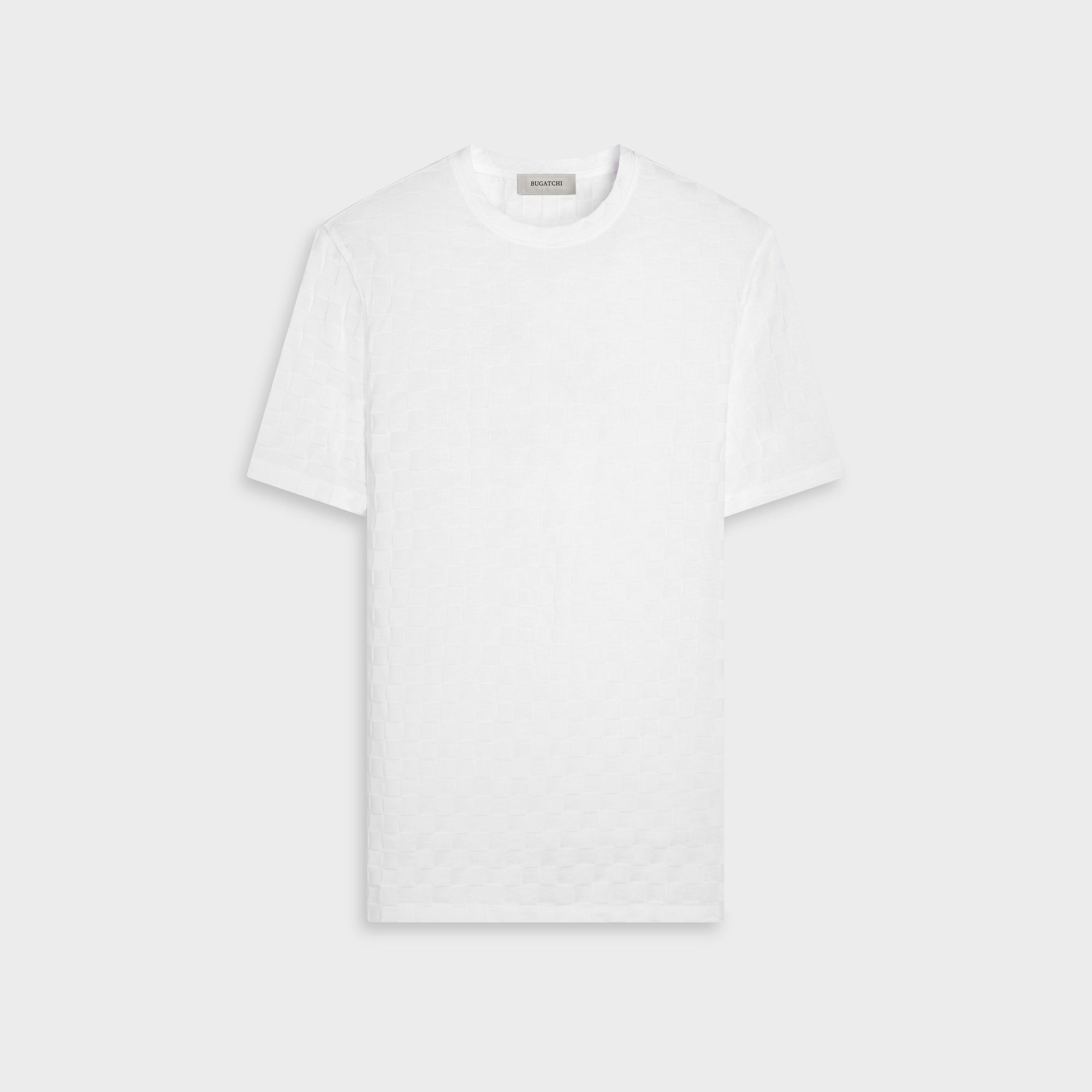 Checkboard Jacquard T-Shirt