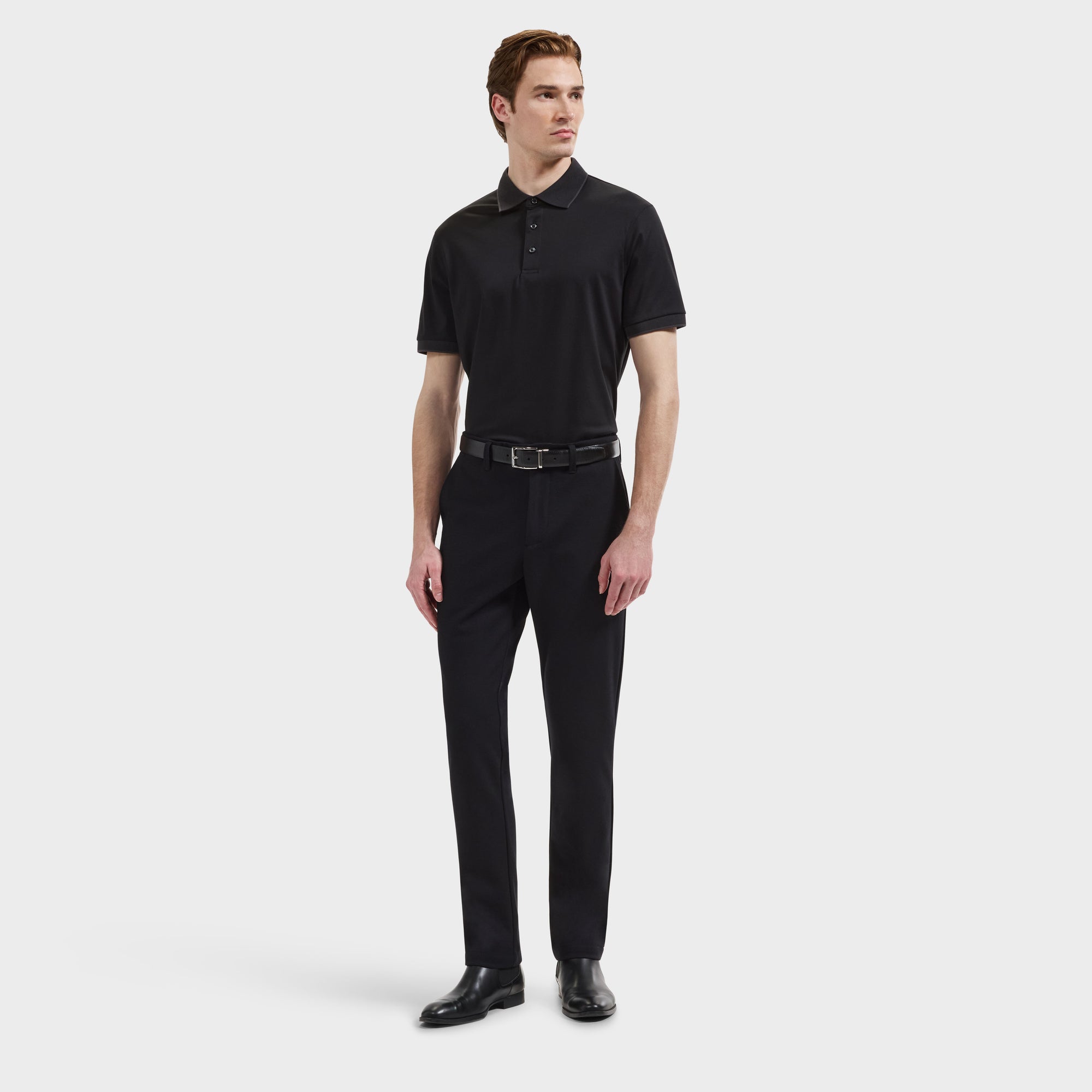Solid Polo Shirt