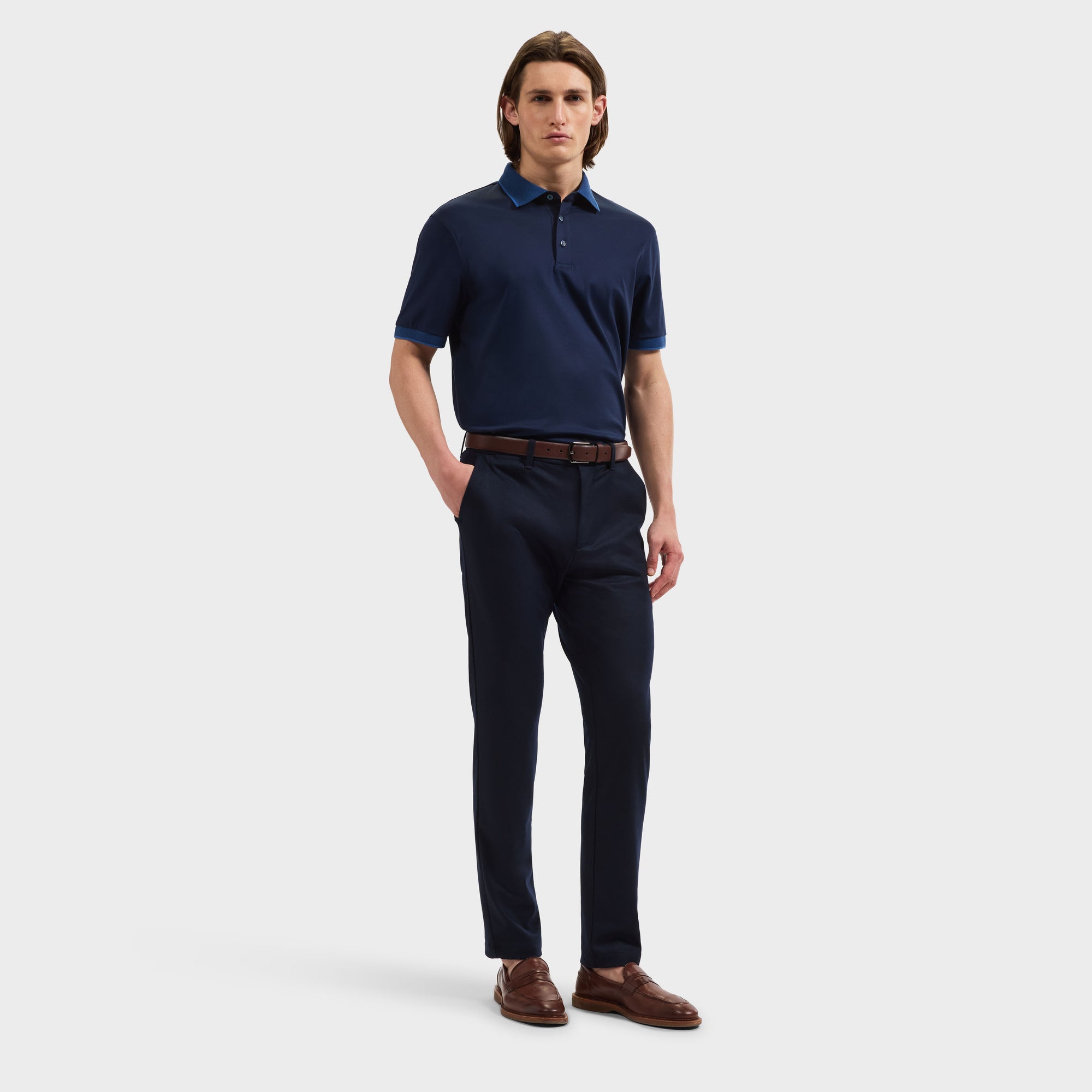 Solid Polo Shirt