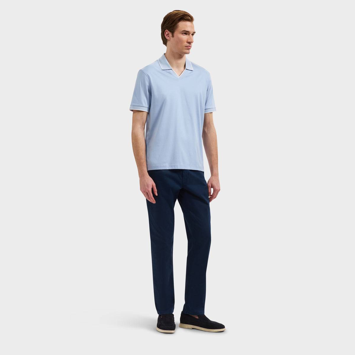 Solid Johnny Collar Polo