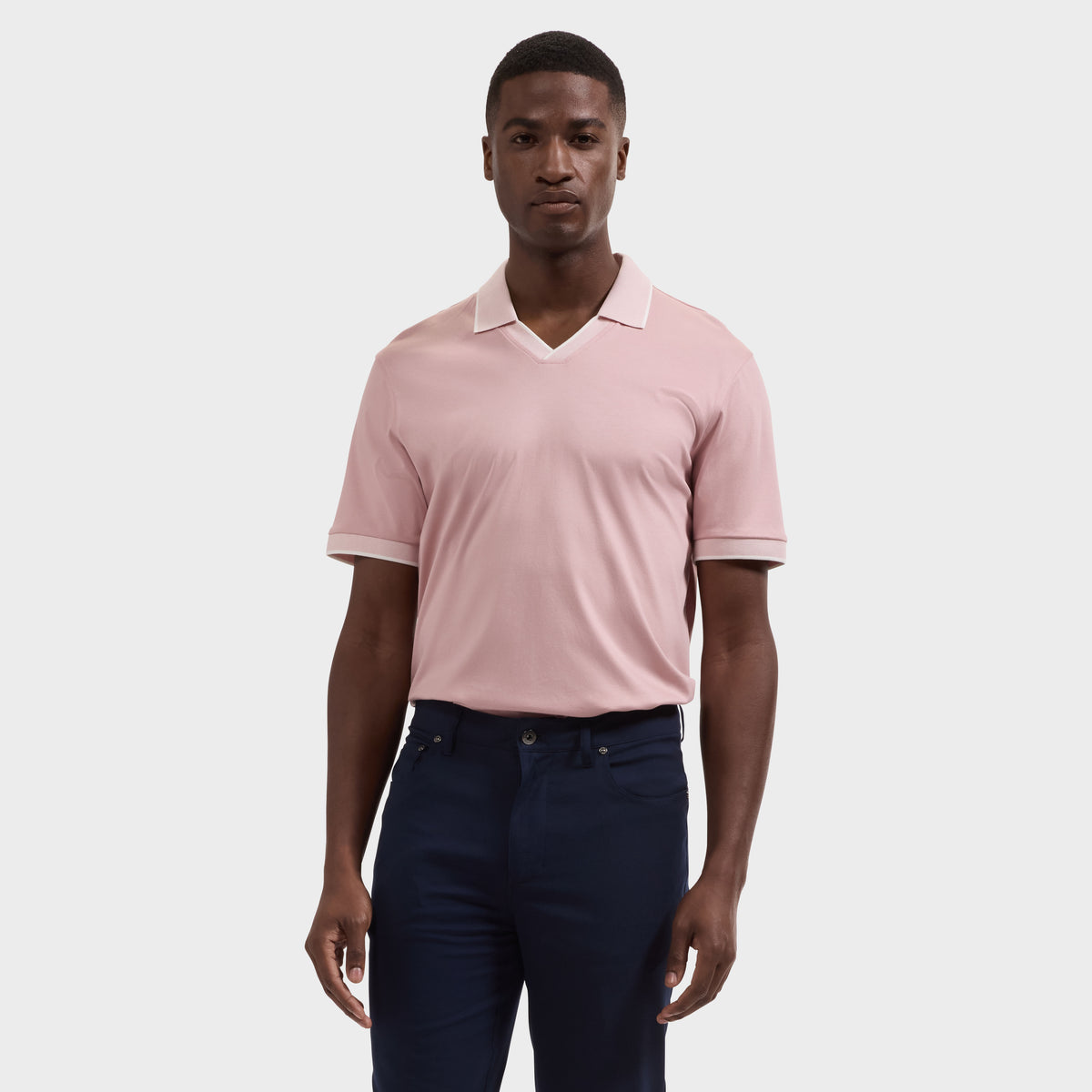 Solid Johnny Collar Polo