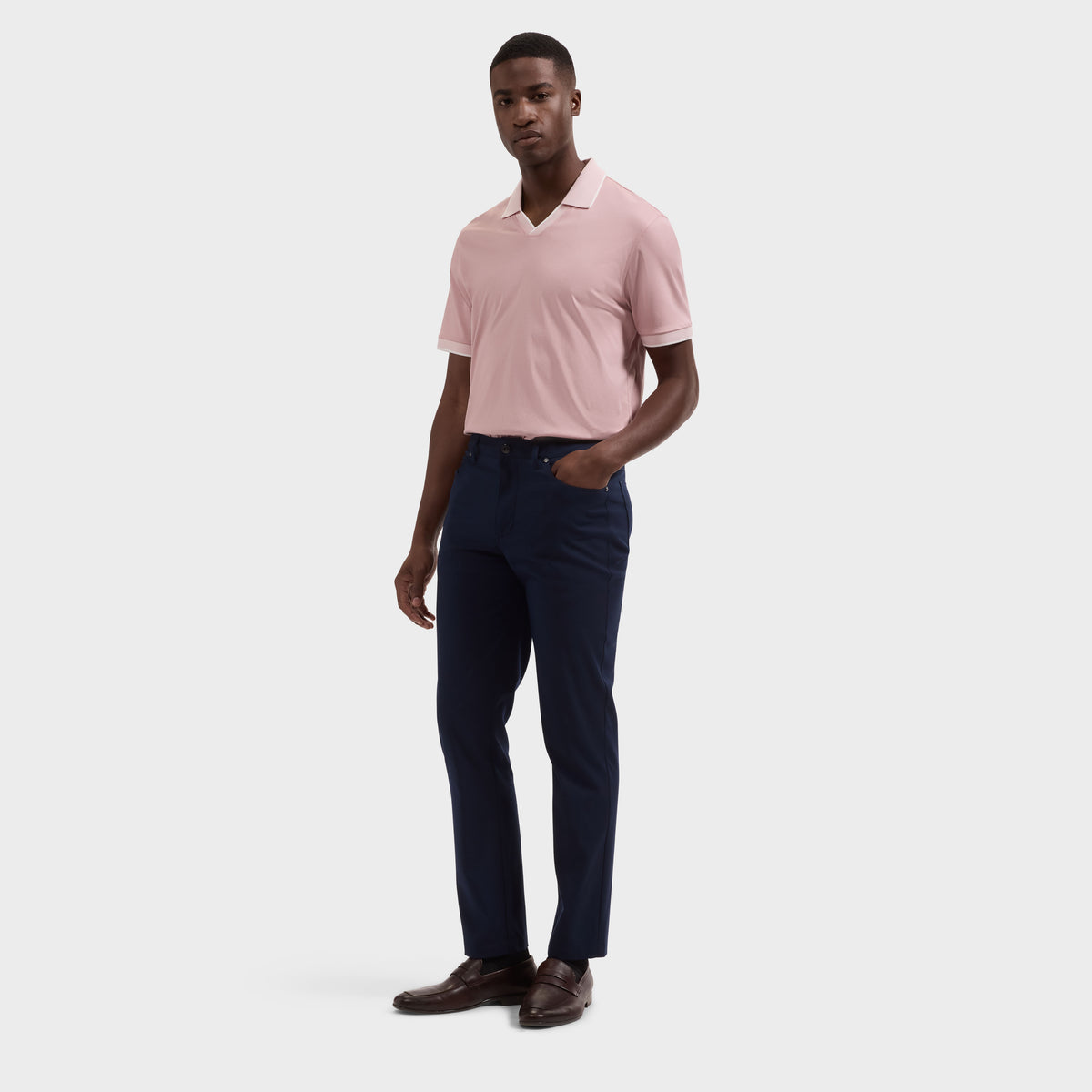 Solid Johnny Collar Polo