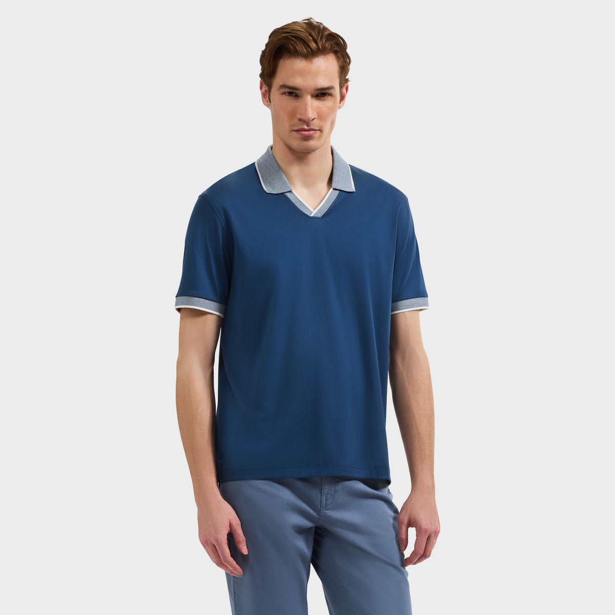 Solid Johnny Collar Polo