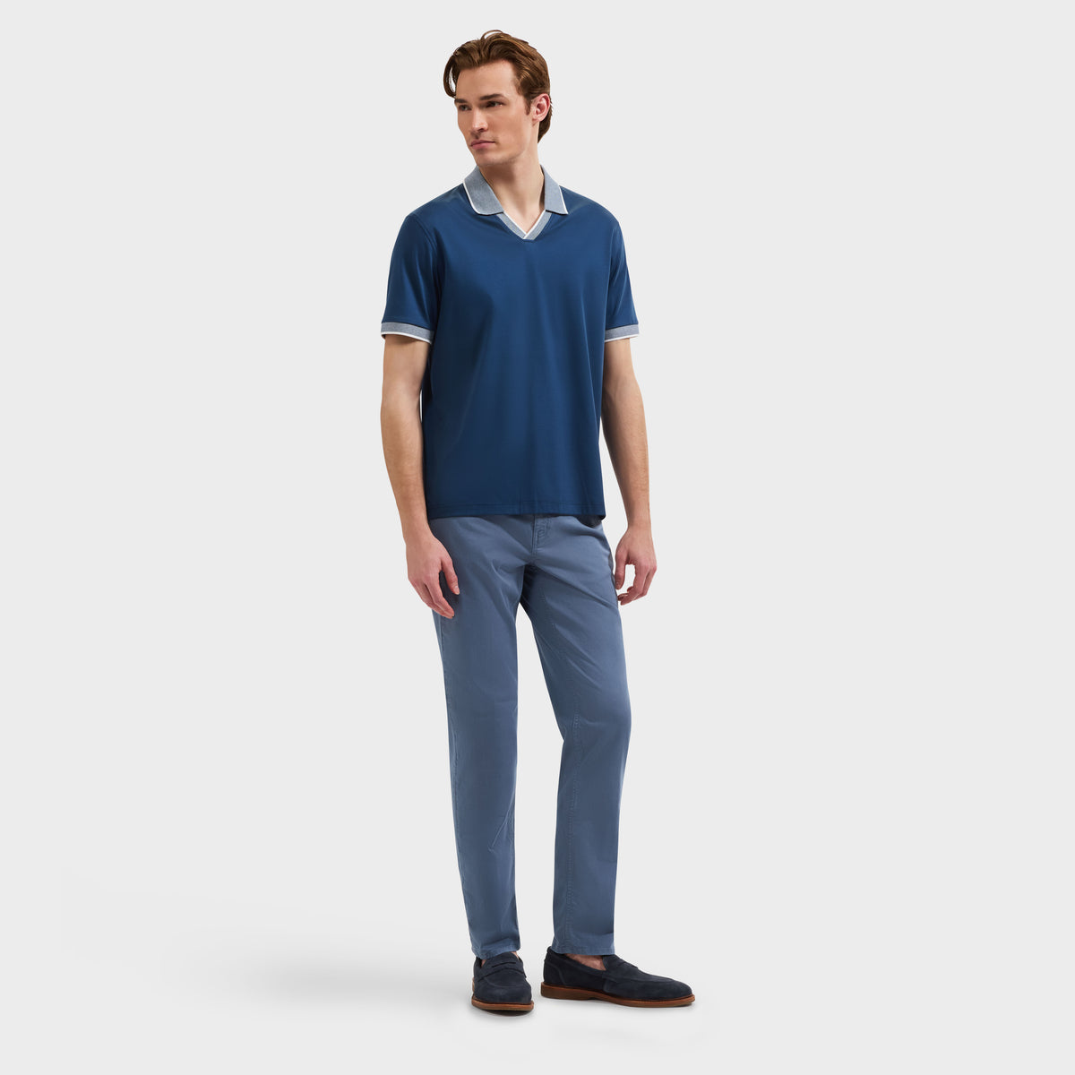 Solid Johnny Collar Polo