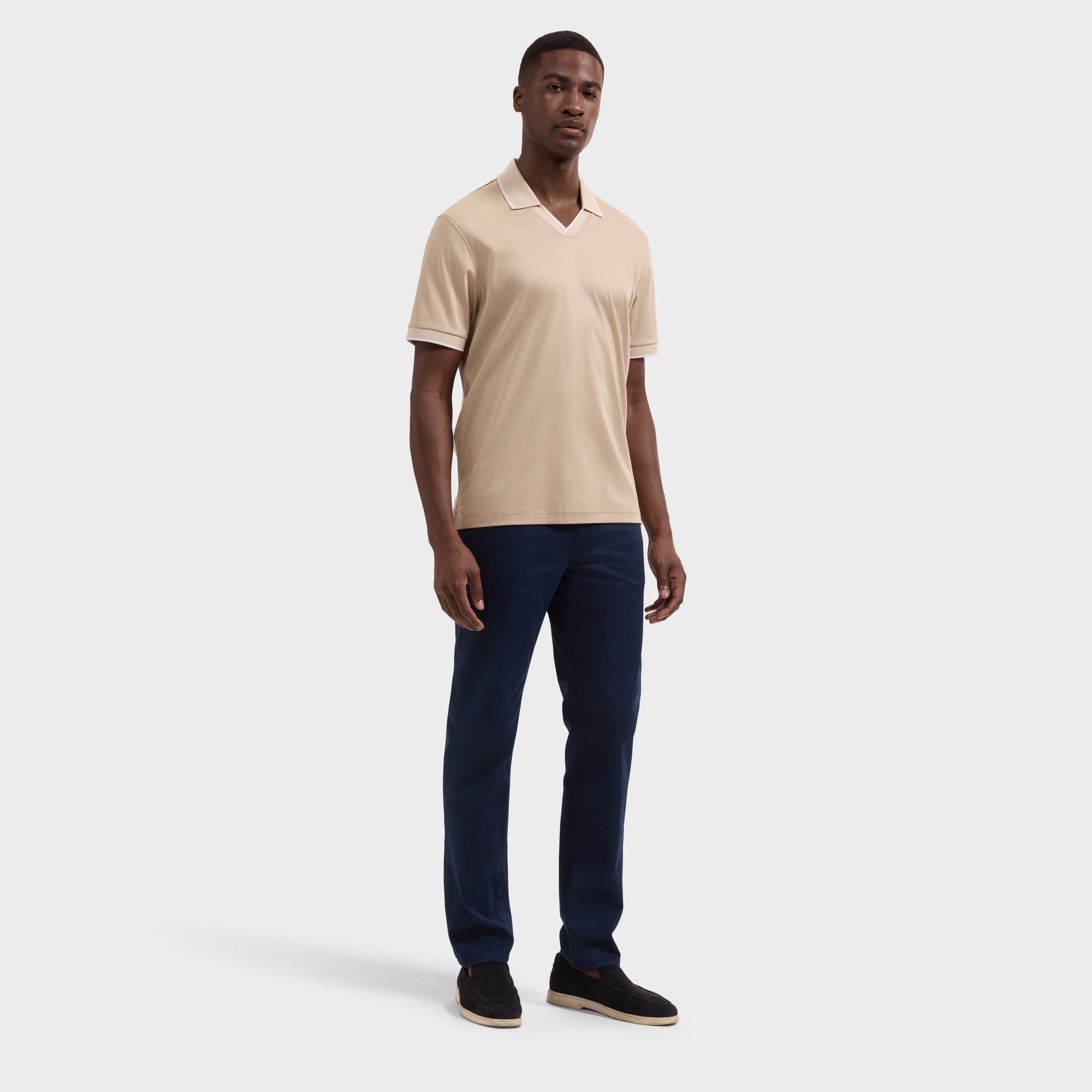 Solid Johnny Collar Polo