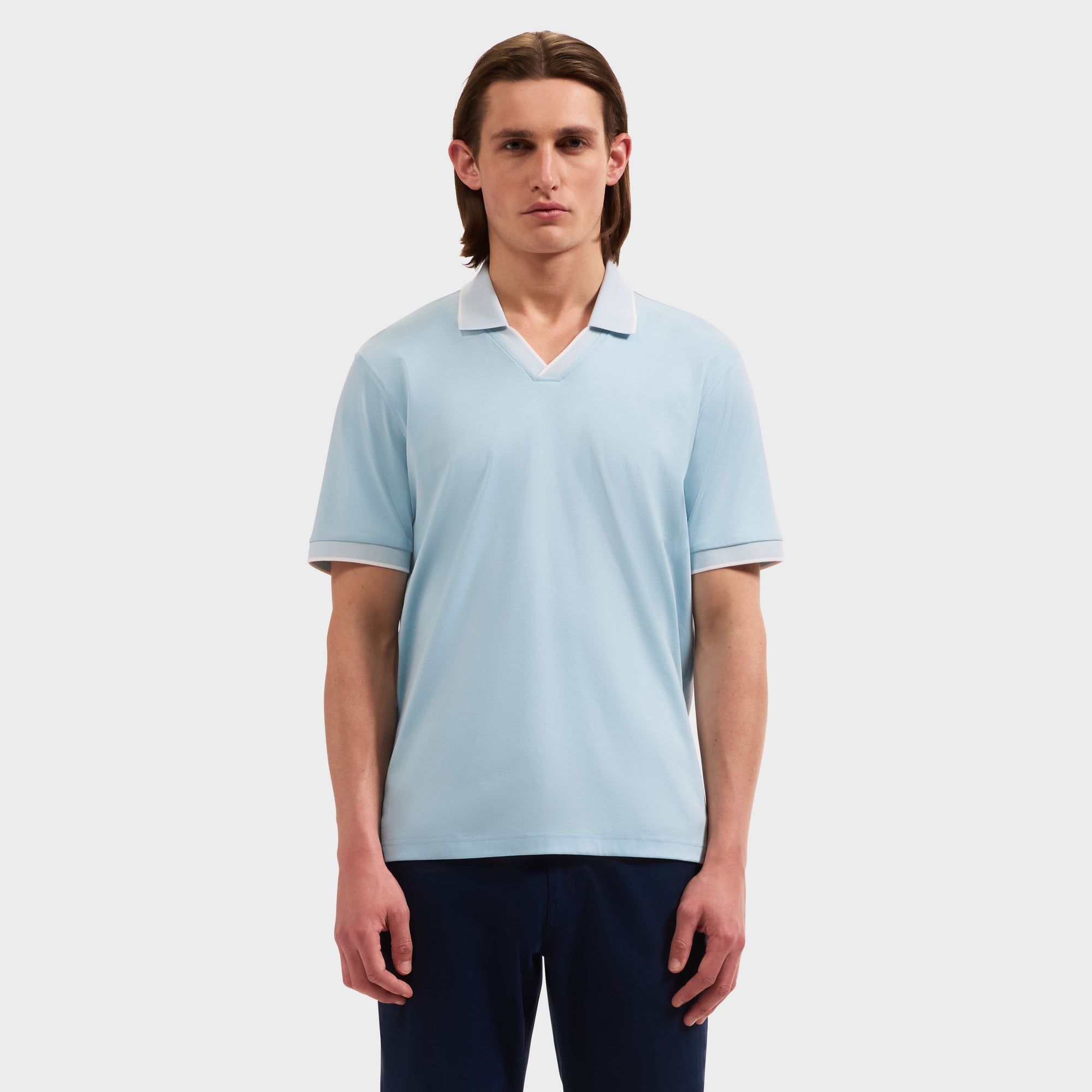 Solid Johnny Collar Polo