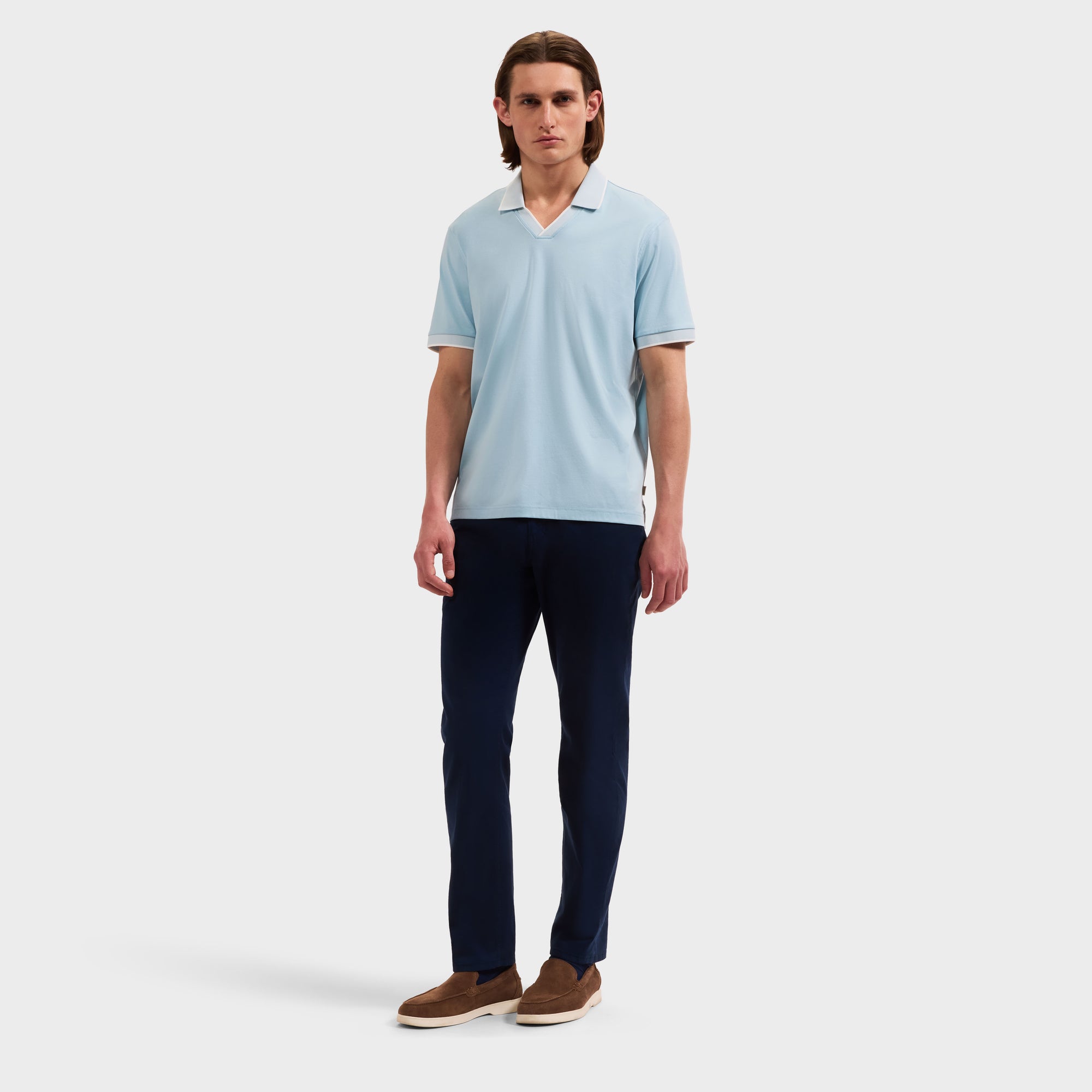Solid Johnny Collar Polo