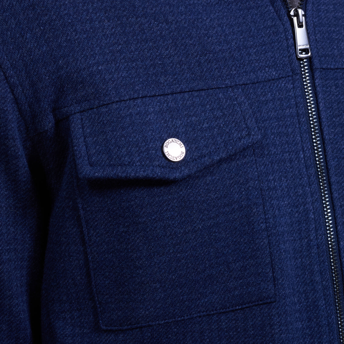 Houndstooth Zip Jacket