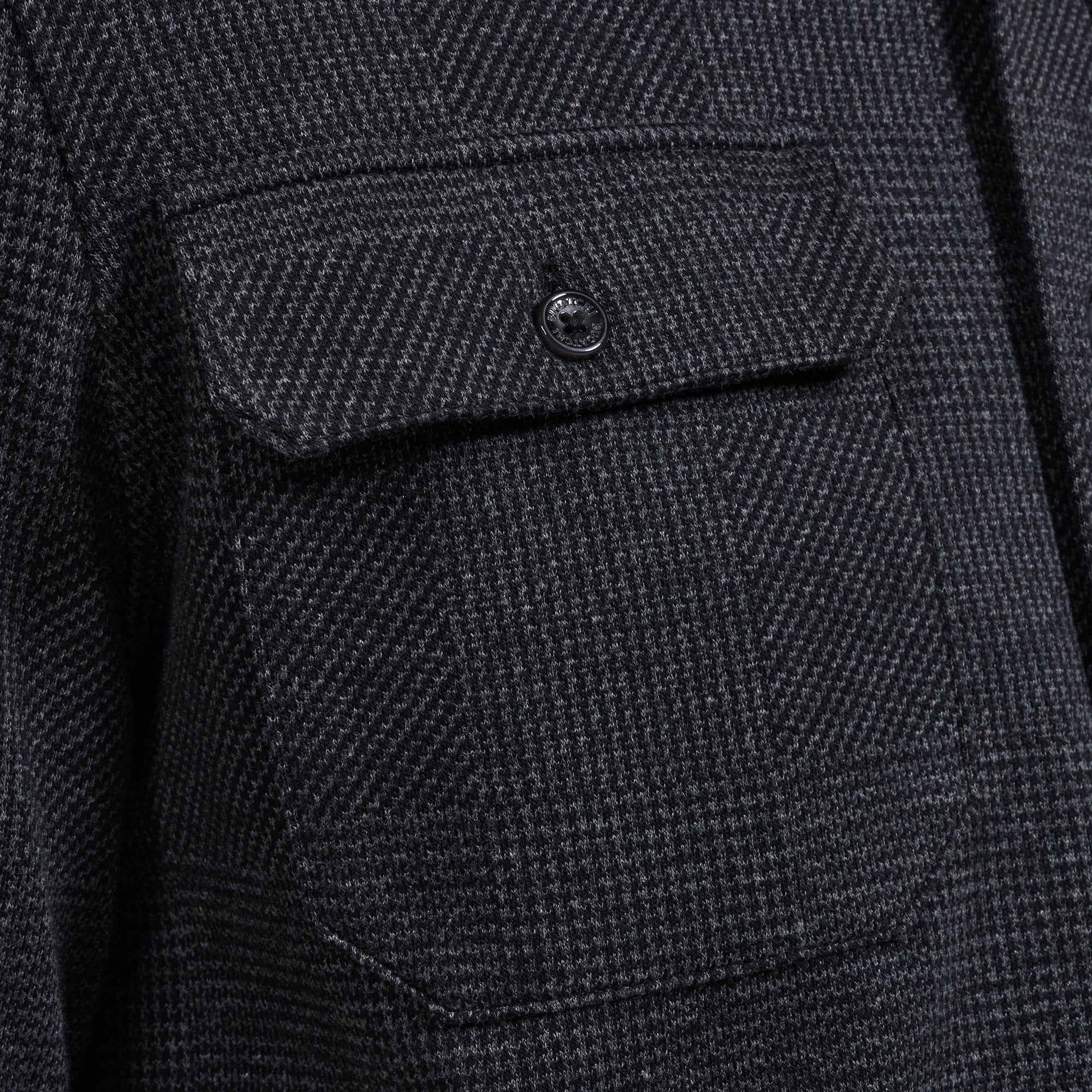 Glen Plaid Knit Shirt
