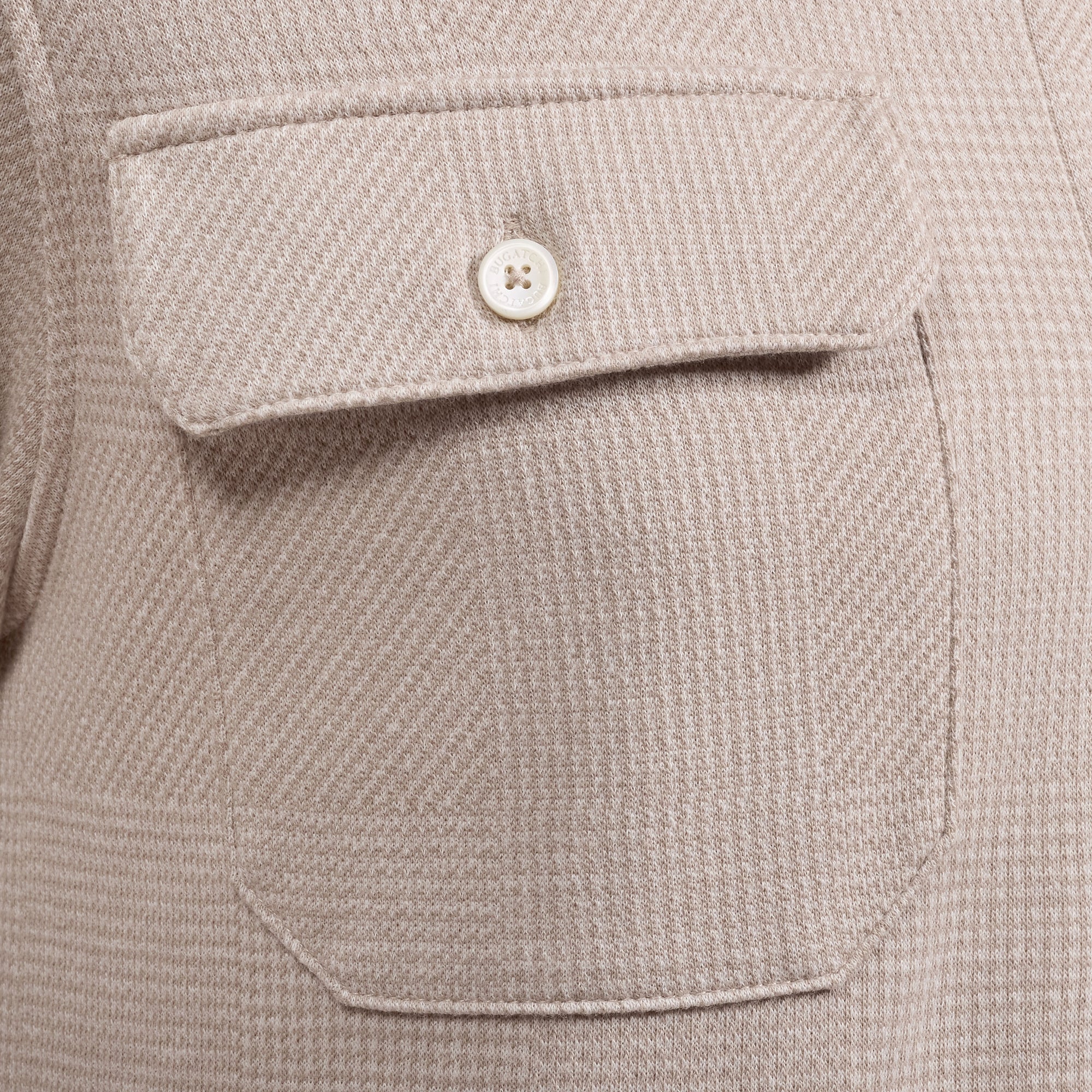Glen Plaid Knit Shirt