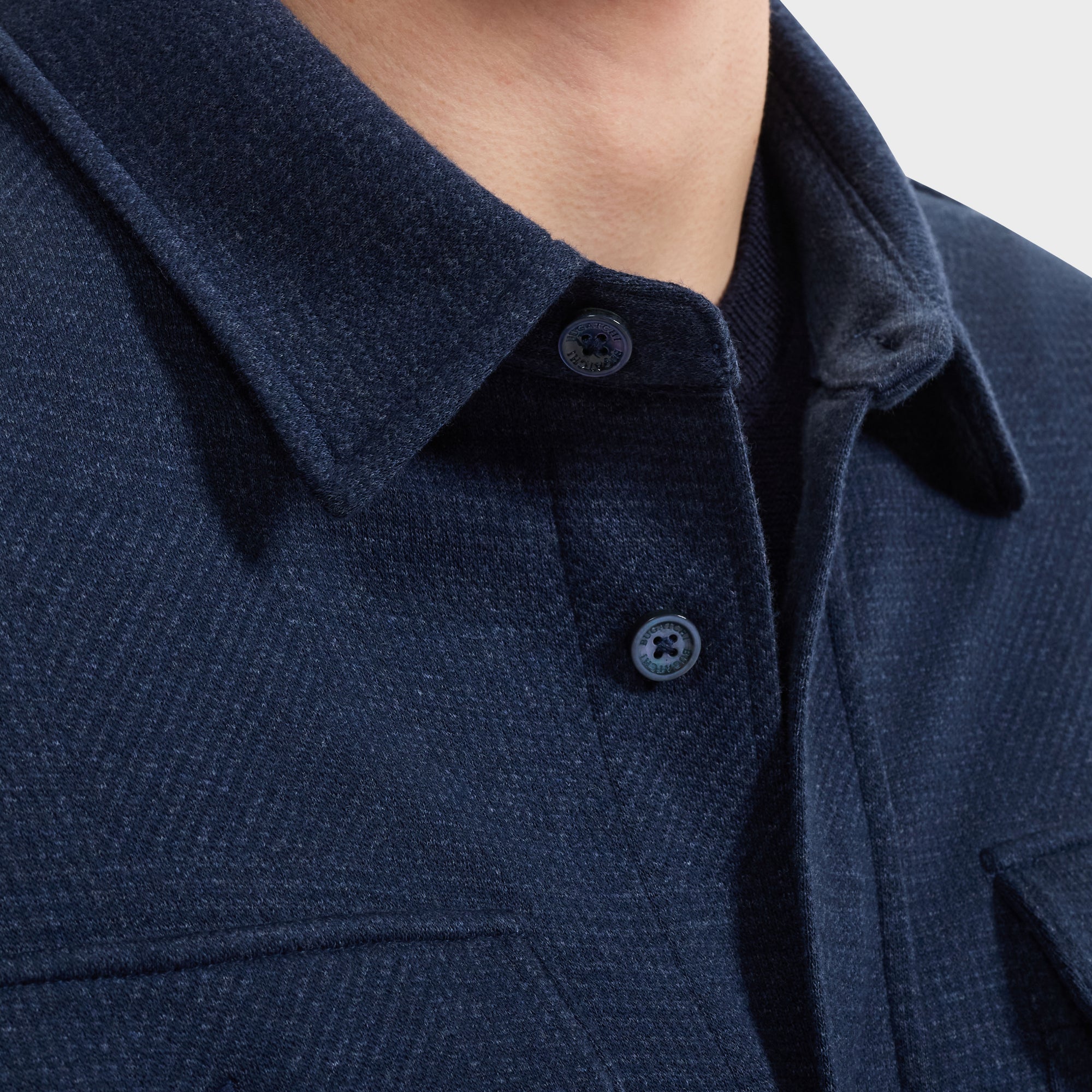 Glen Plaid Knit Shirt