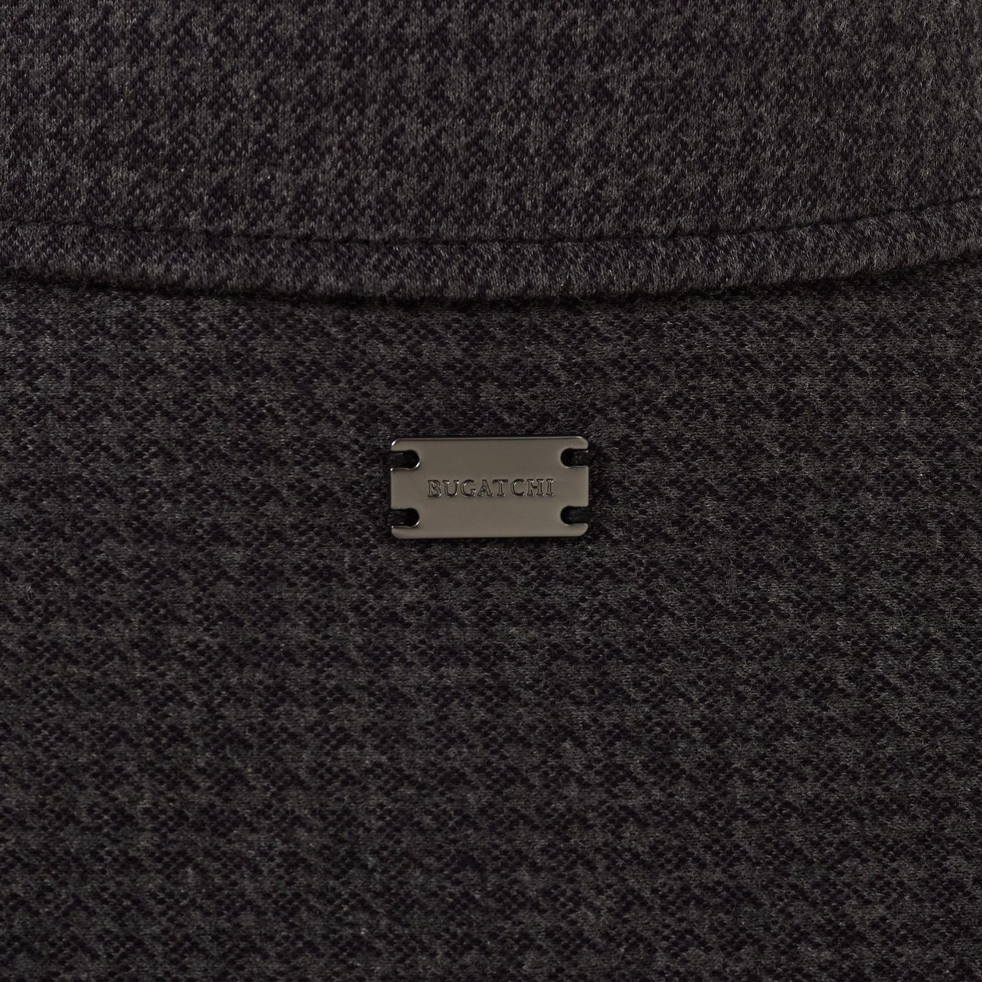 Houndstooth Knit Shirt