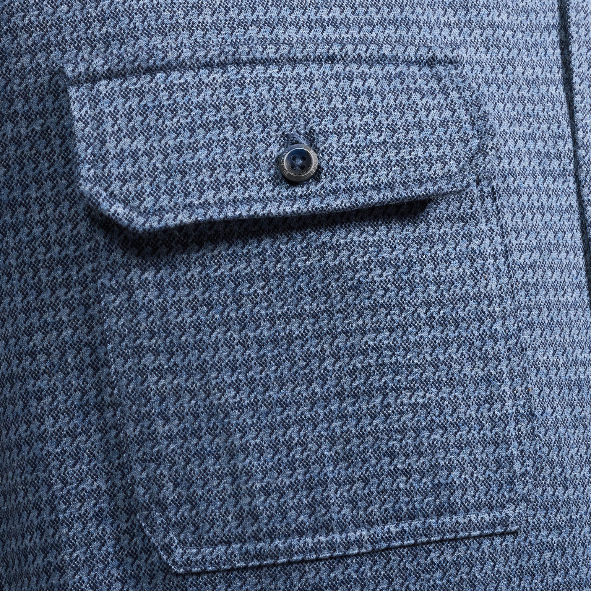 Houndstooth Knit Shirt
