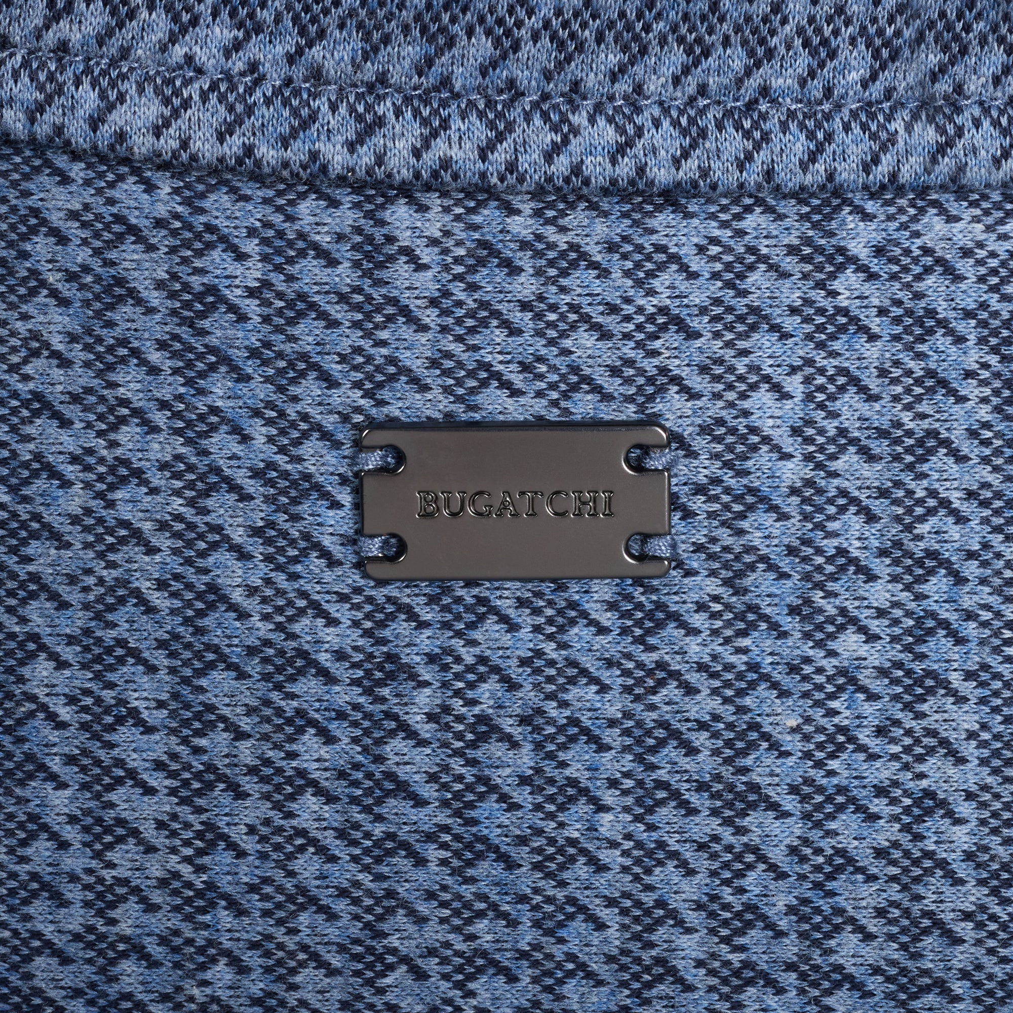 Houndstooth Knit Shirt