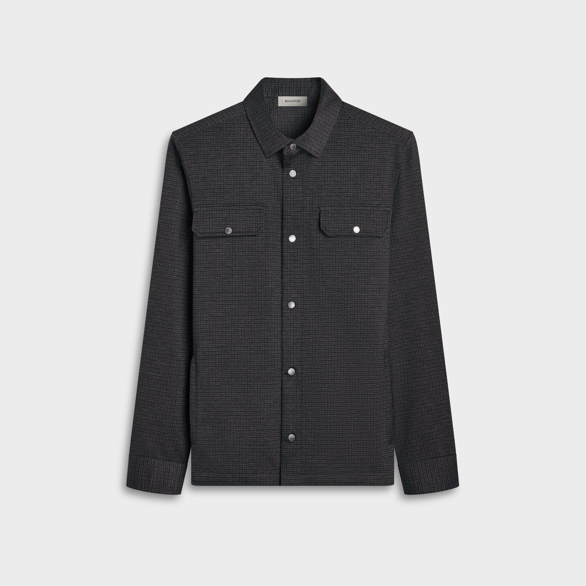 Micro Check Performance Knit Shirt