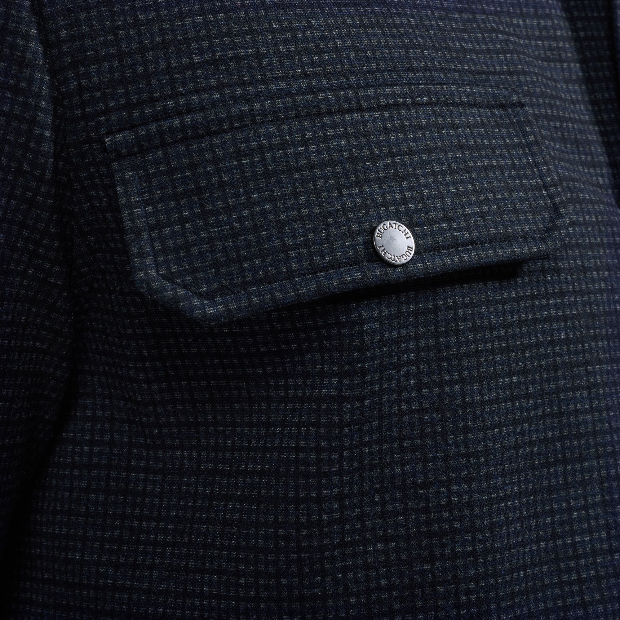 Micro Check Performance Knit Shirt