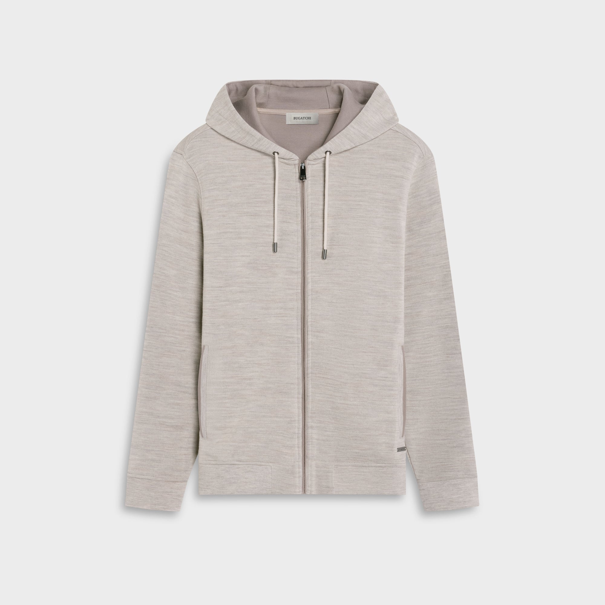 Heathered Zip Hoodie