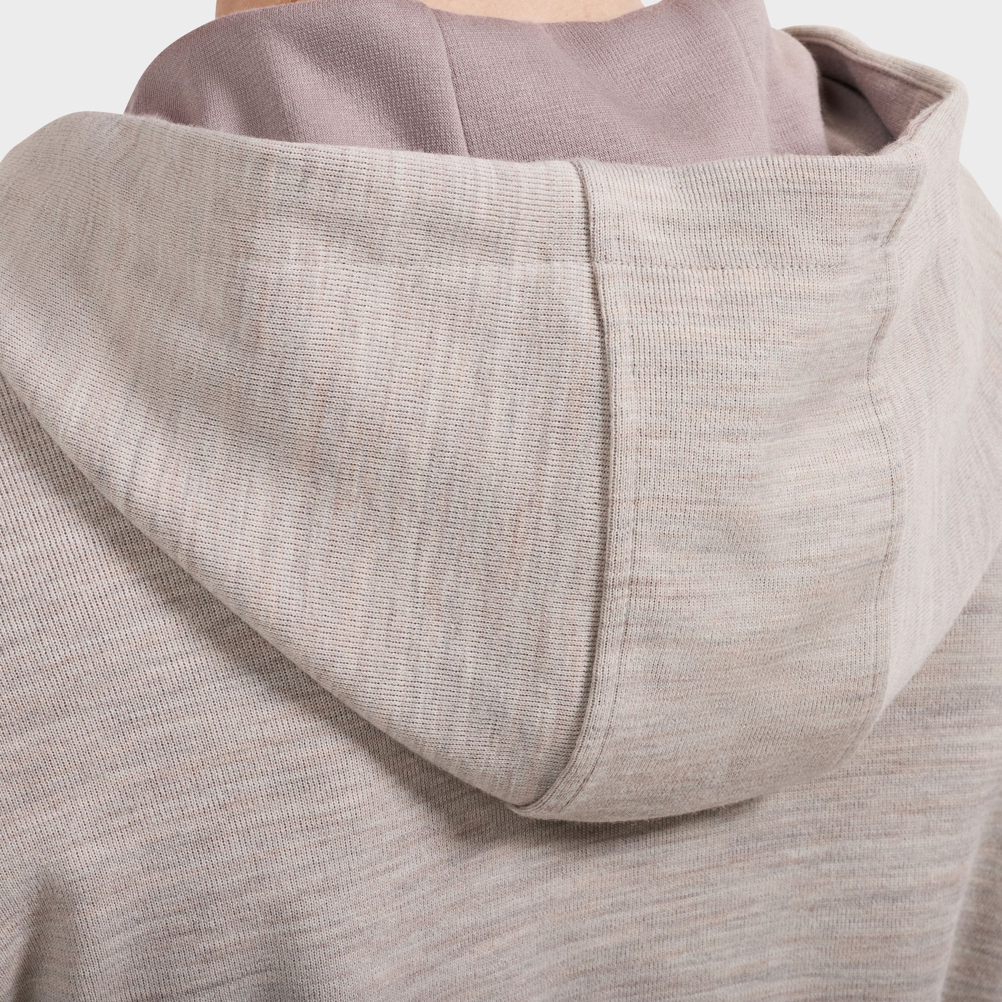 Heathered Zip Hoodie