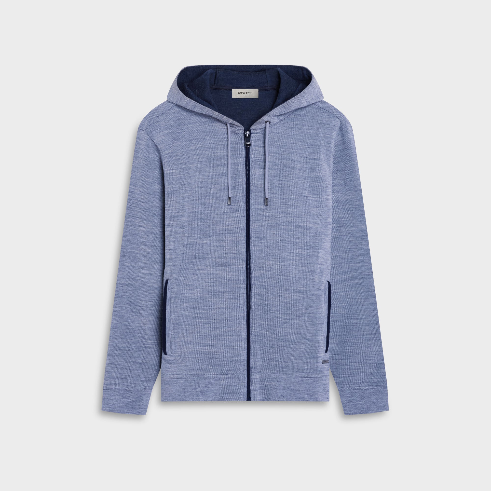Heathered Zip Hoodie