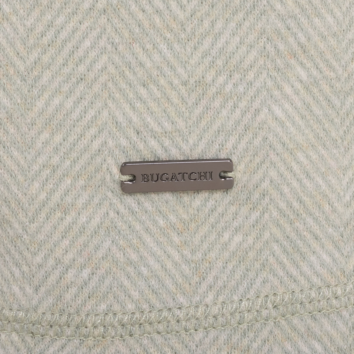 Chevron Quarter-Zip Pullover