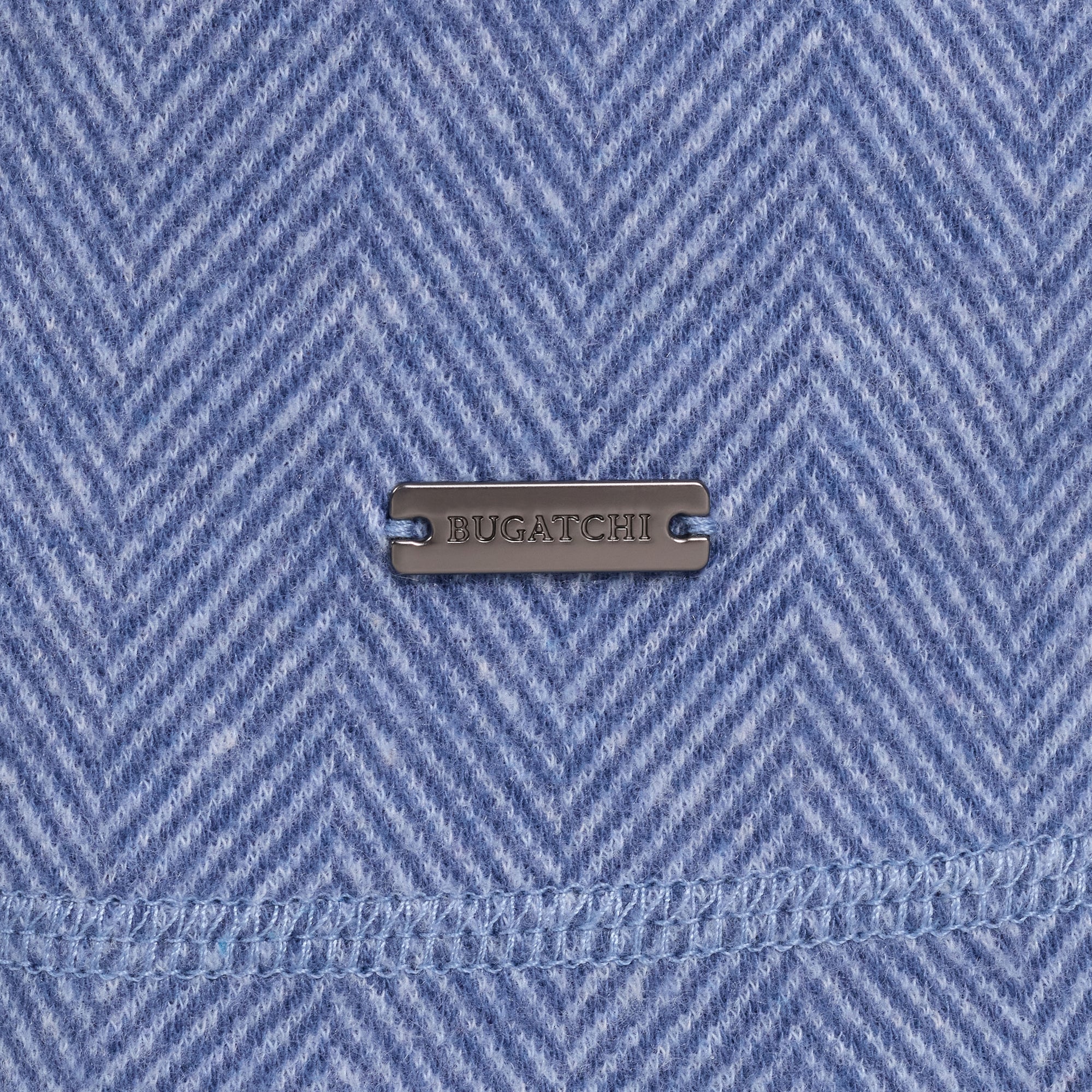 Chevron Quarter-Zip Pullover