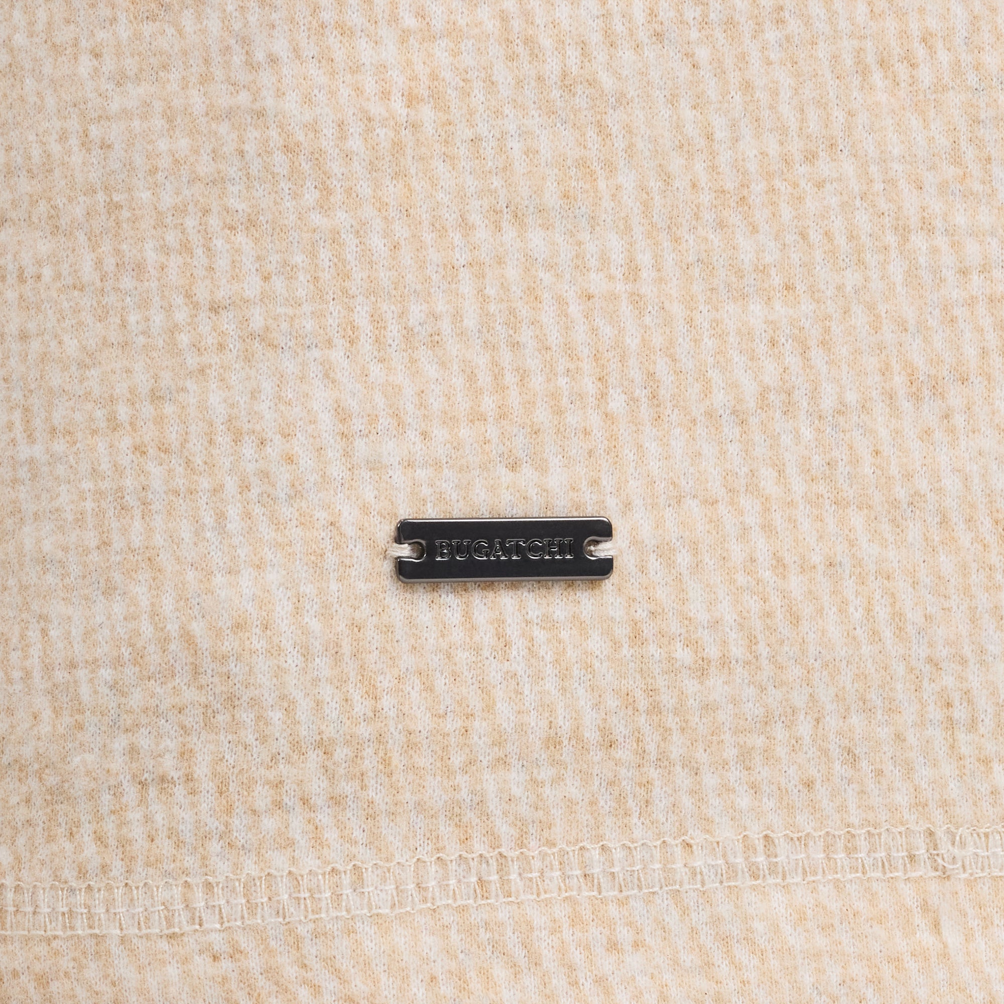 Micro Stripe Quarter-Zip Pullover