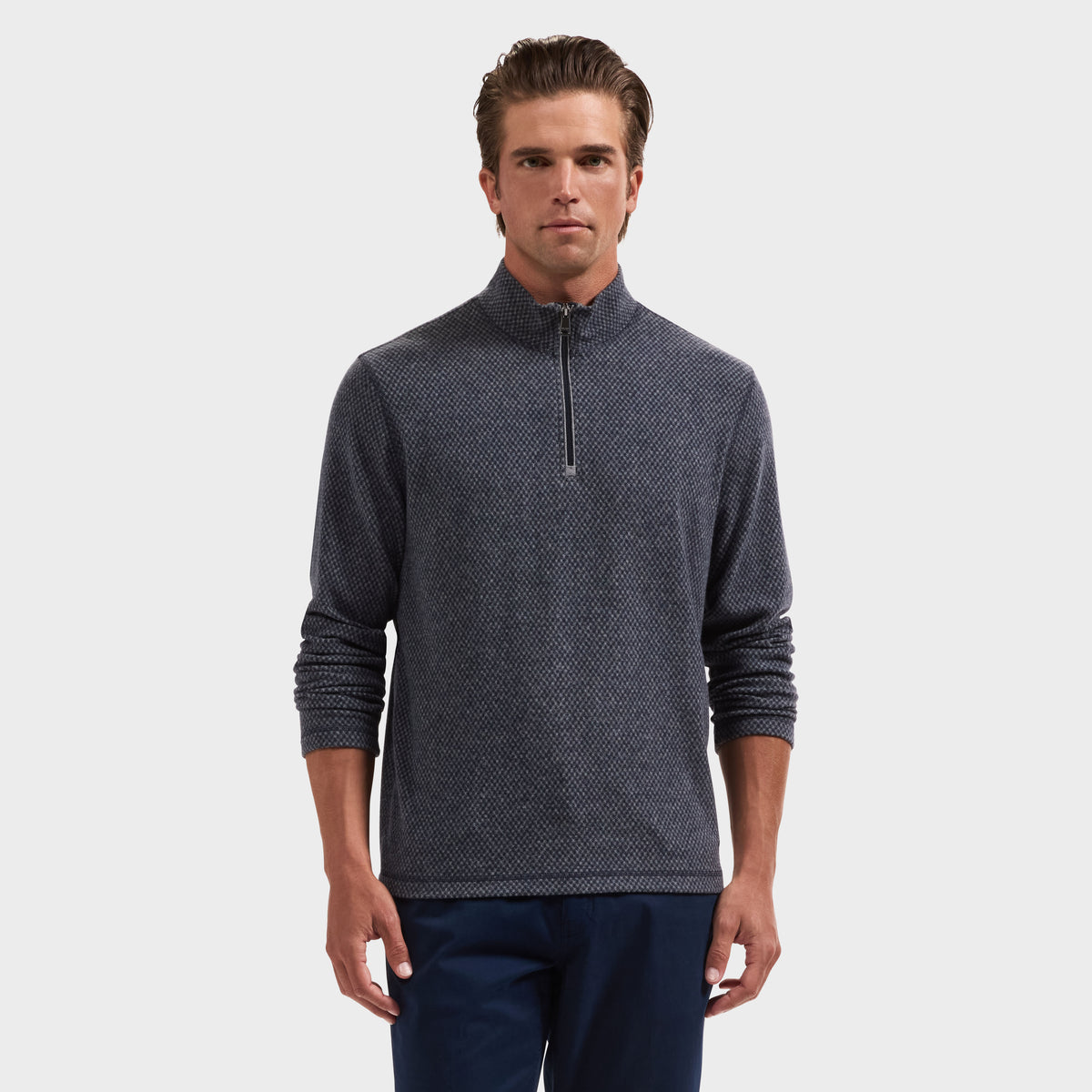 Diamond Quarter-Zip Pullover
