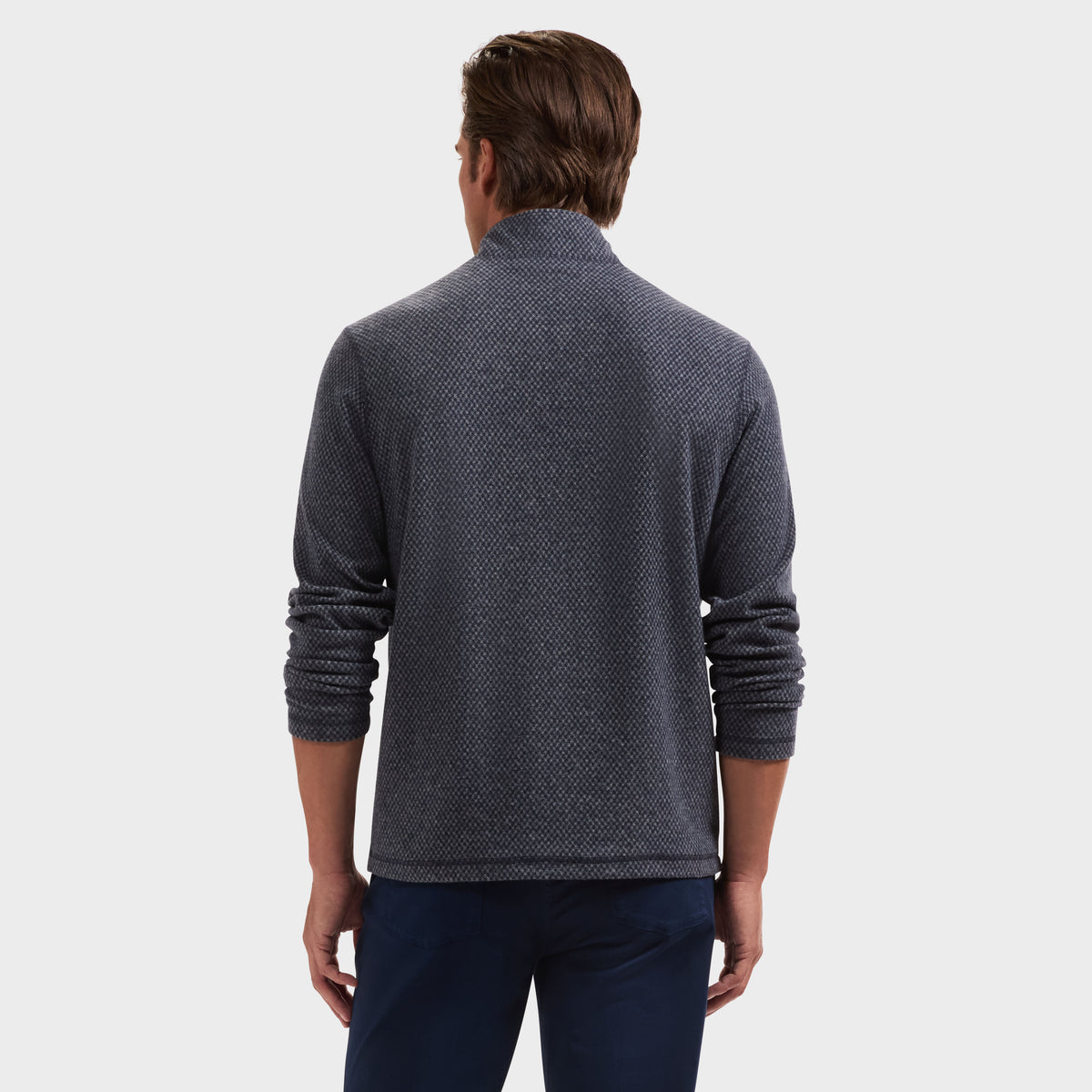 Diamond Quarter-Zip Pullover