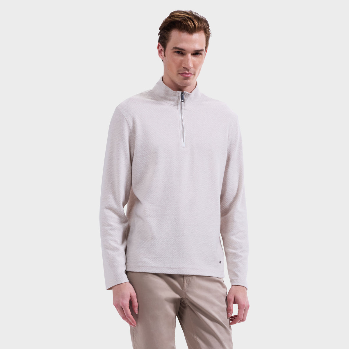 Diamond Quarter-Zip Pullover