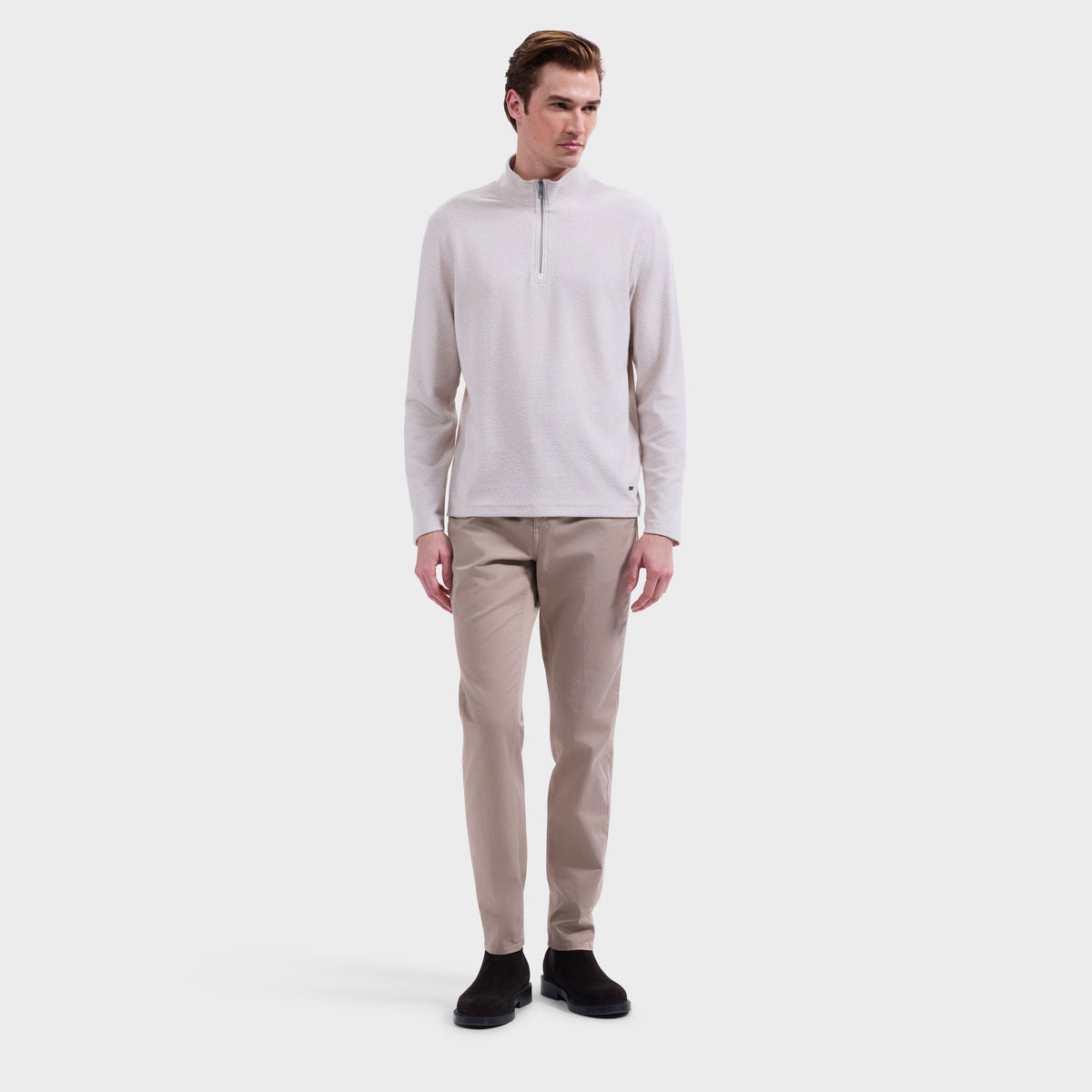 Diamond Quarter-Zip Pullover