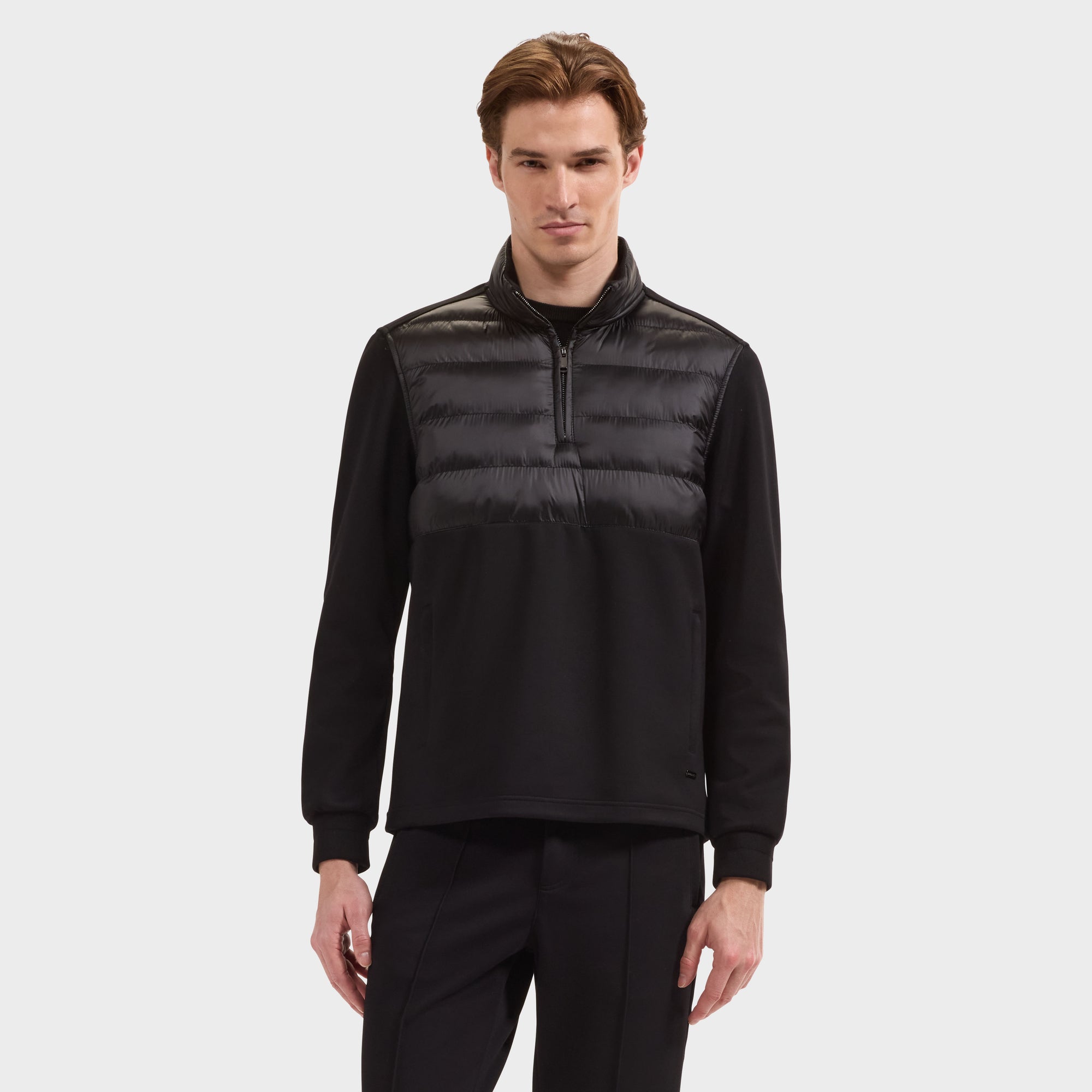Soft Touch Quilted Performance Quarter-Zip Pullover