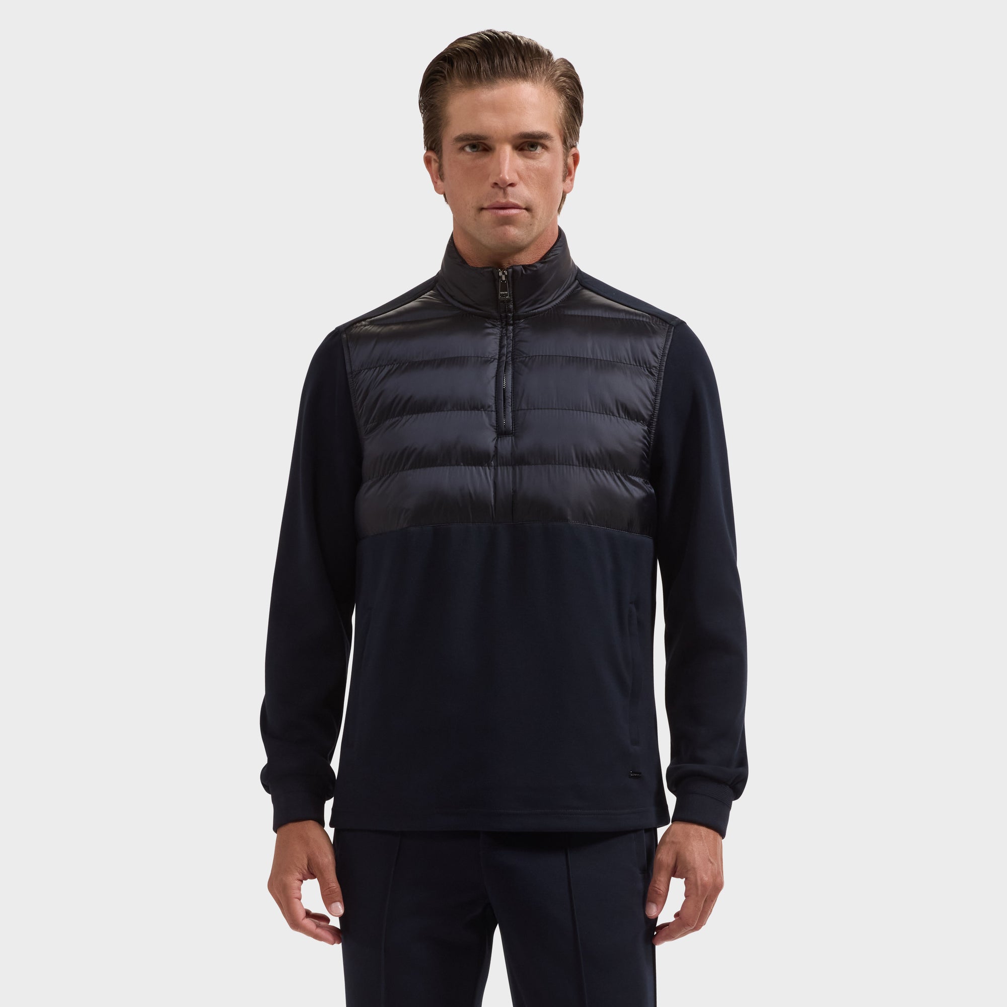 Soft Touch Quilted Performance Quarter-Zip Pullover