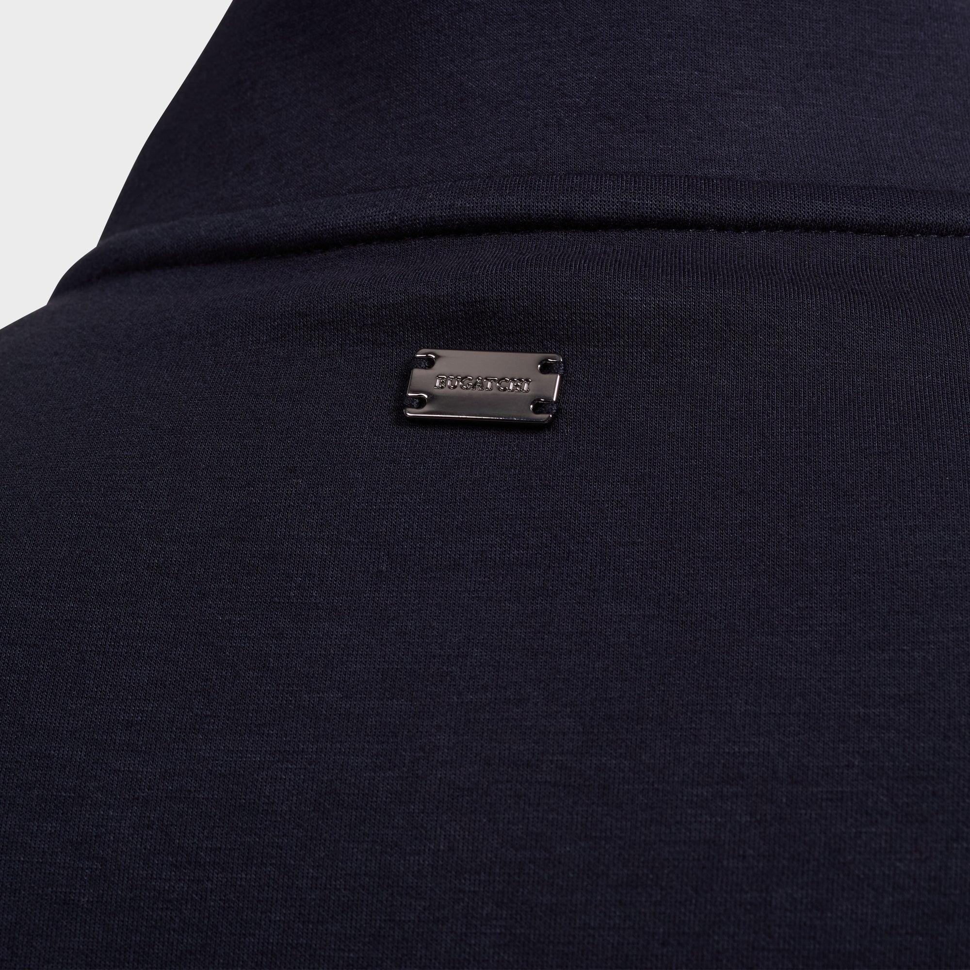 Soft Touch Geometric Jacquard Quarter-Zip Pullover